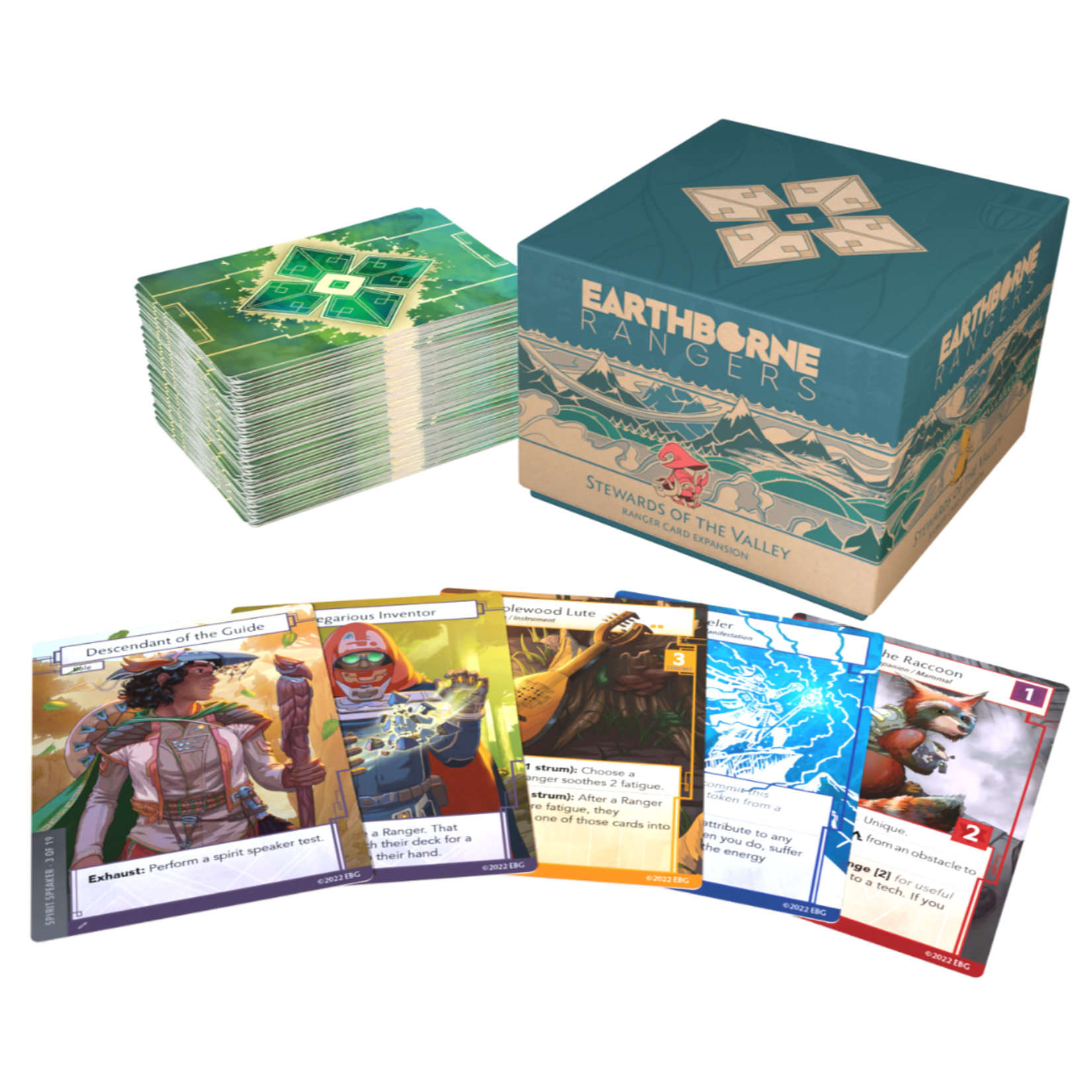 Earthborne Games LLC Earthborne Rangers Stewards of the Valley Ranger Card Expansion