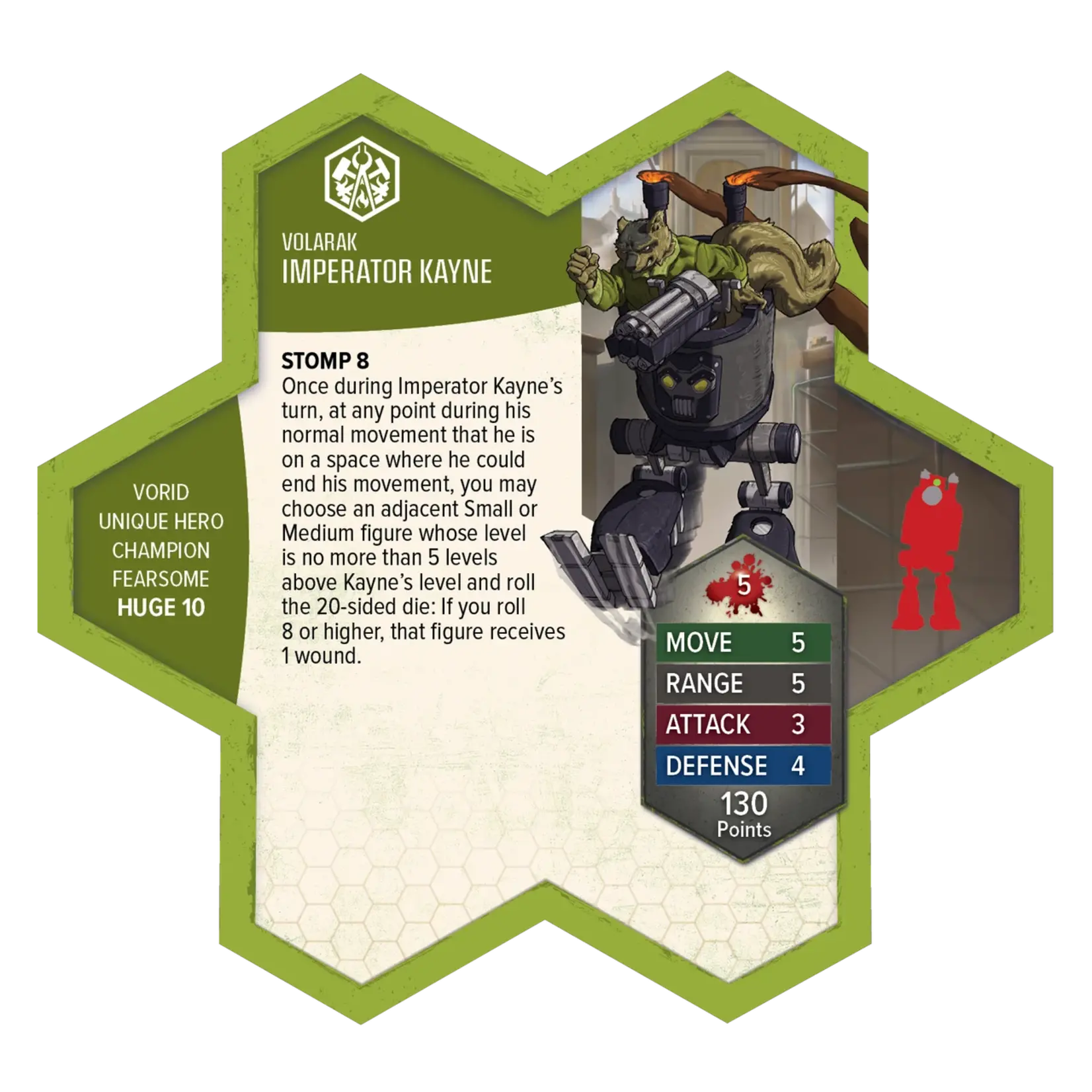 Renegade Game Studios HeroScape Imperator Kayne Army Expansion