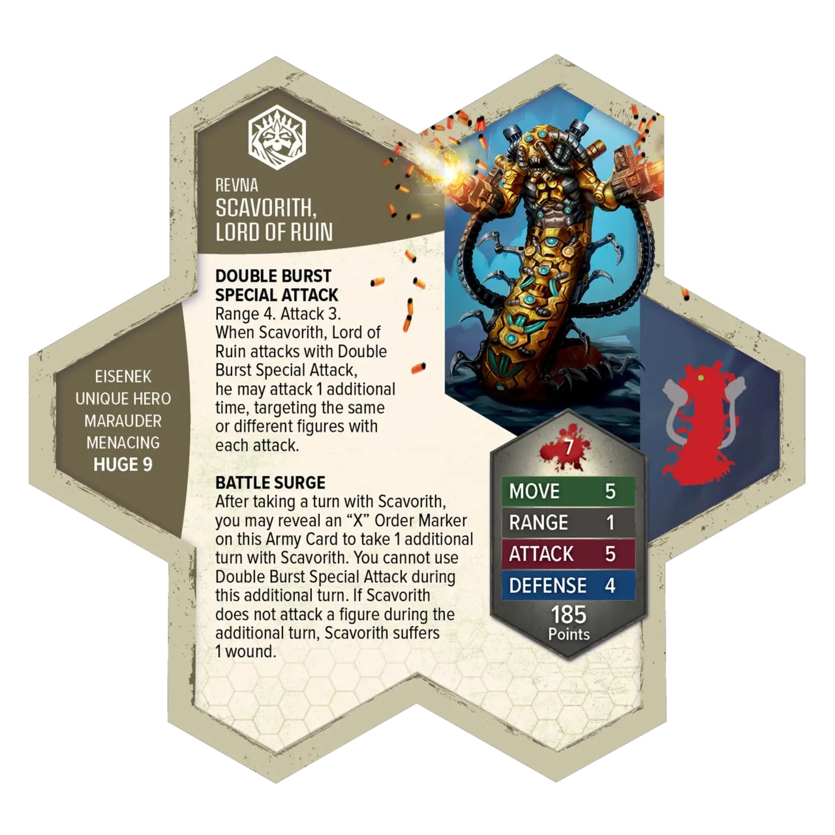Renegade Game Studios HeroScape Scavorith, Lord of Ruin Army Expansion