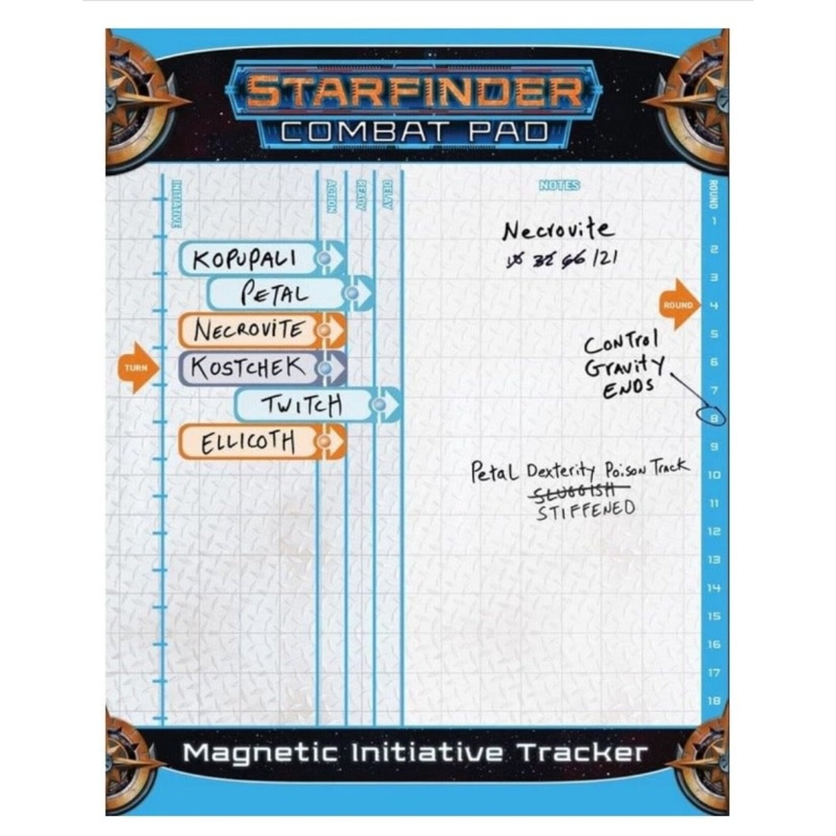 Paizo Starfinder RPG: Combat Pad (S2)