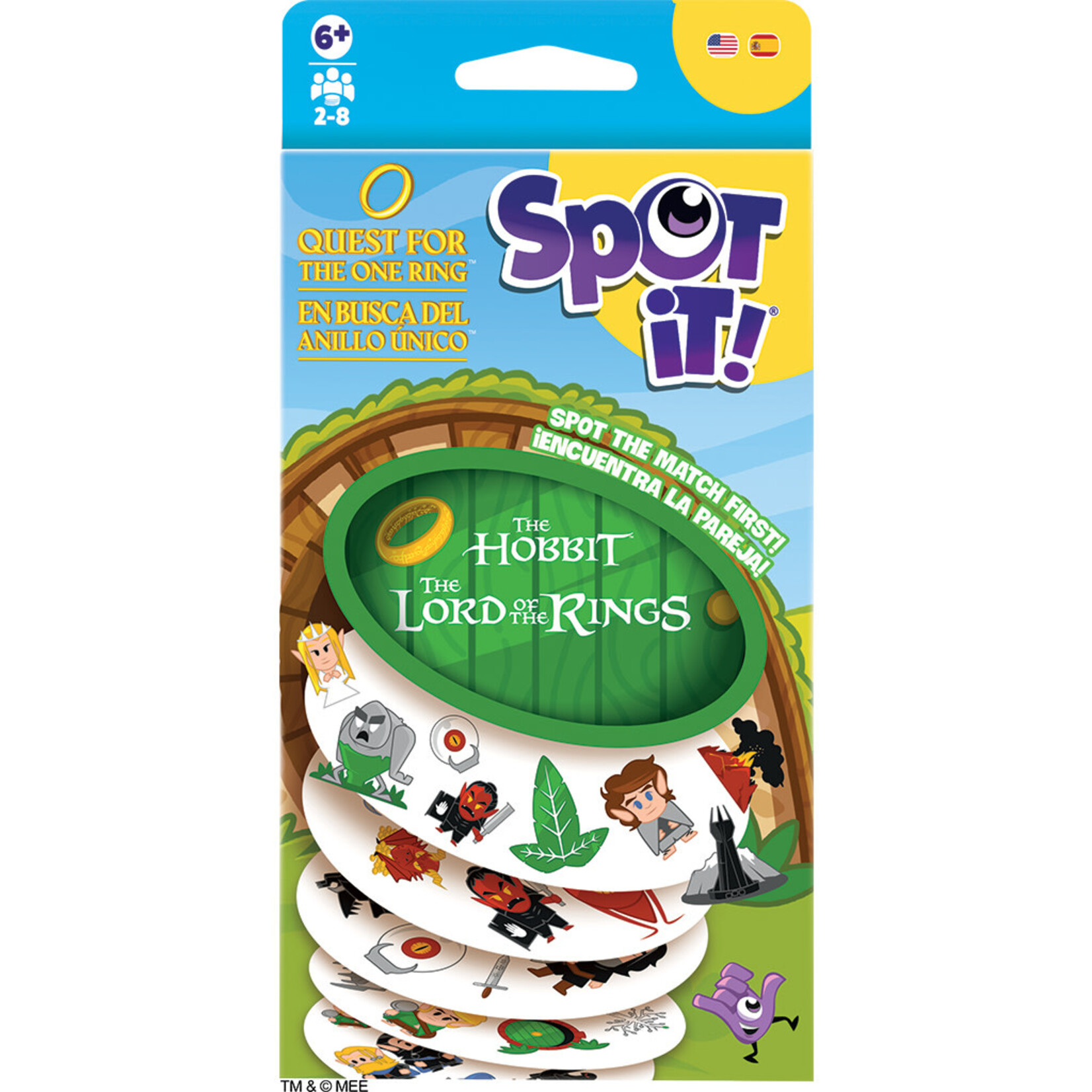 Asmodee Studios Spot It! Lord of the Rings