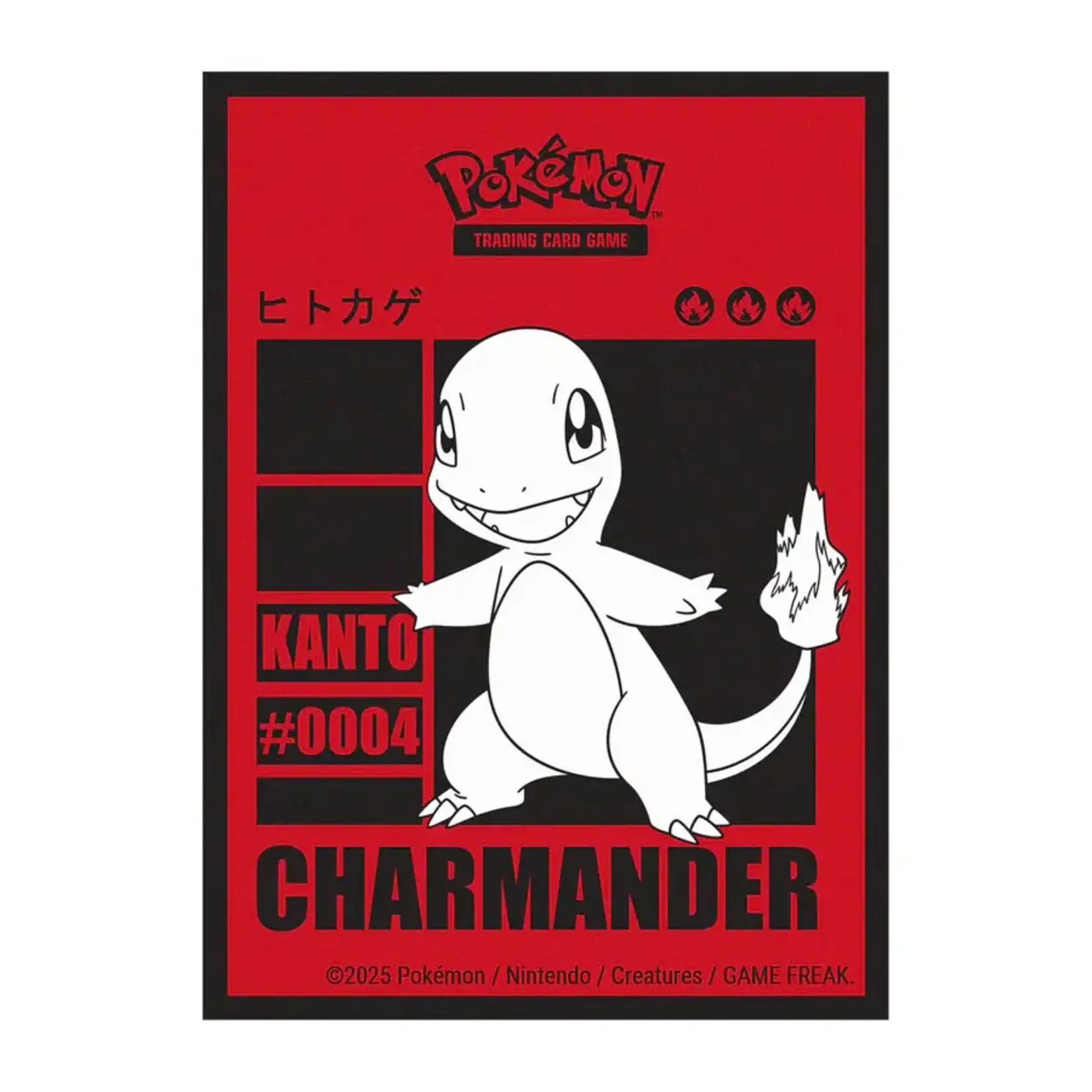 Ultra Pro Pokemon Charmander 65ct Deck Protector Sleeves
