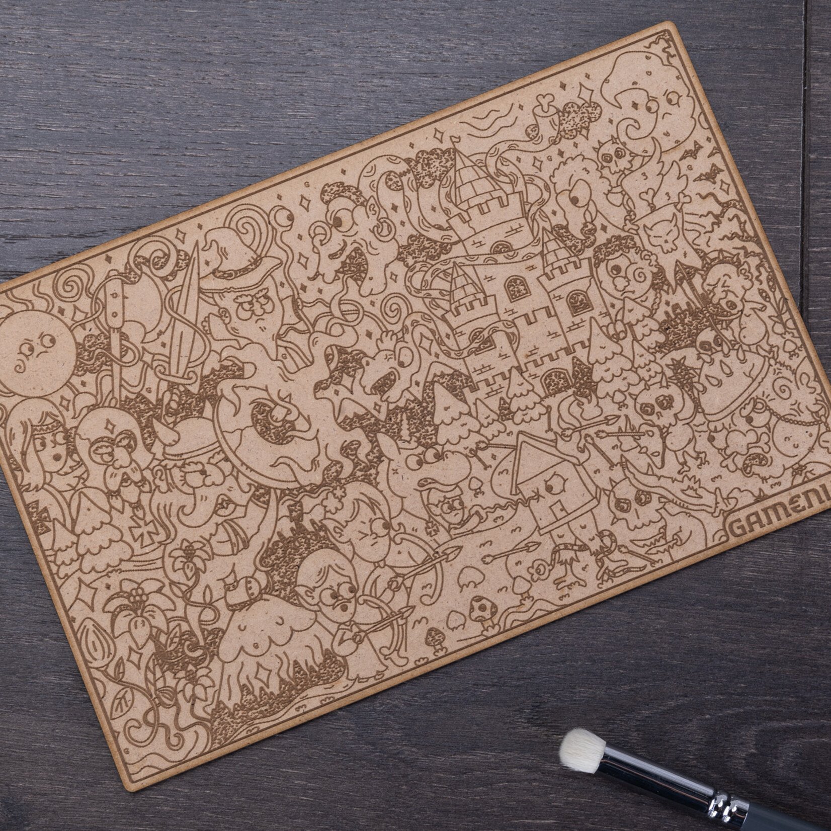 Game Envy Drybrush Texture Pad Spacious Fantasy