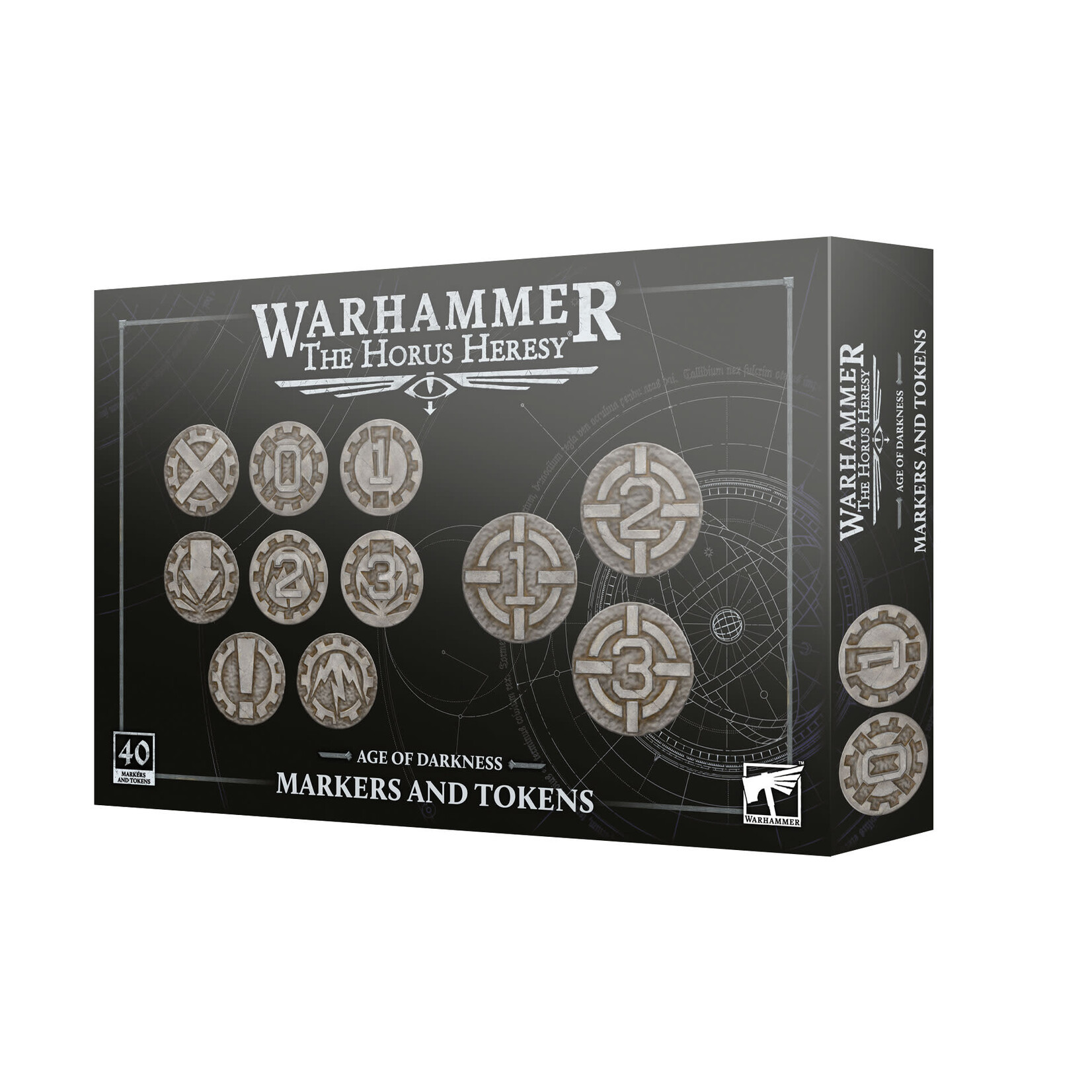 Games Workshop Age of Darkness: Markers and Tokens