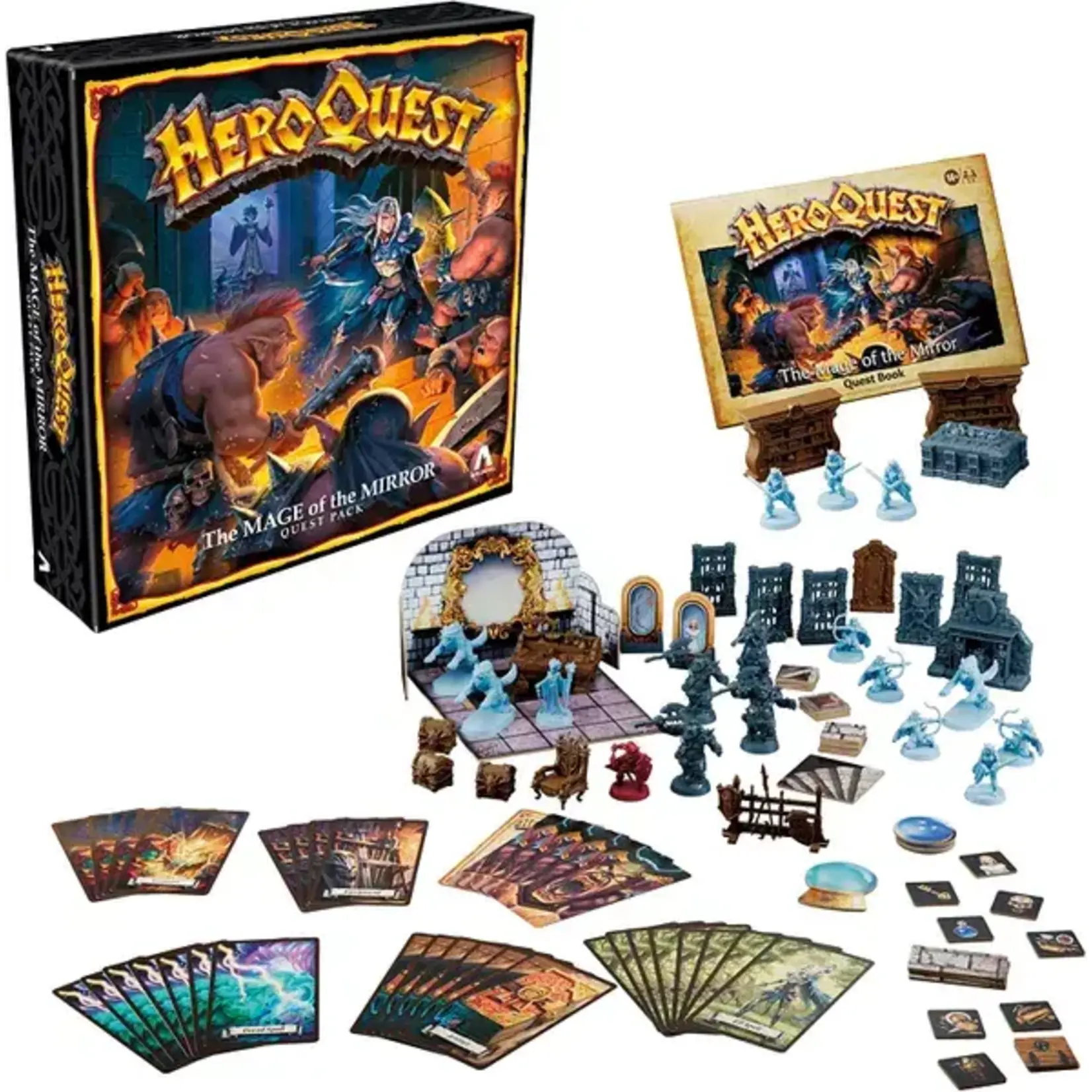 WOTC AH Heroquest The Mage of the Mirror Quest Pack