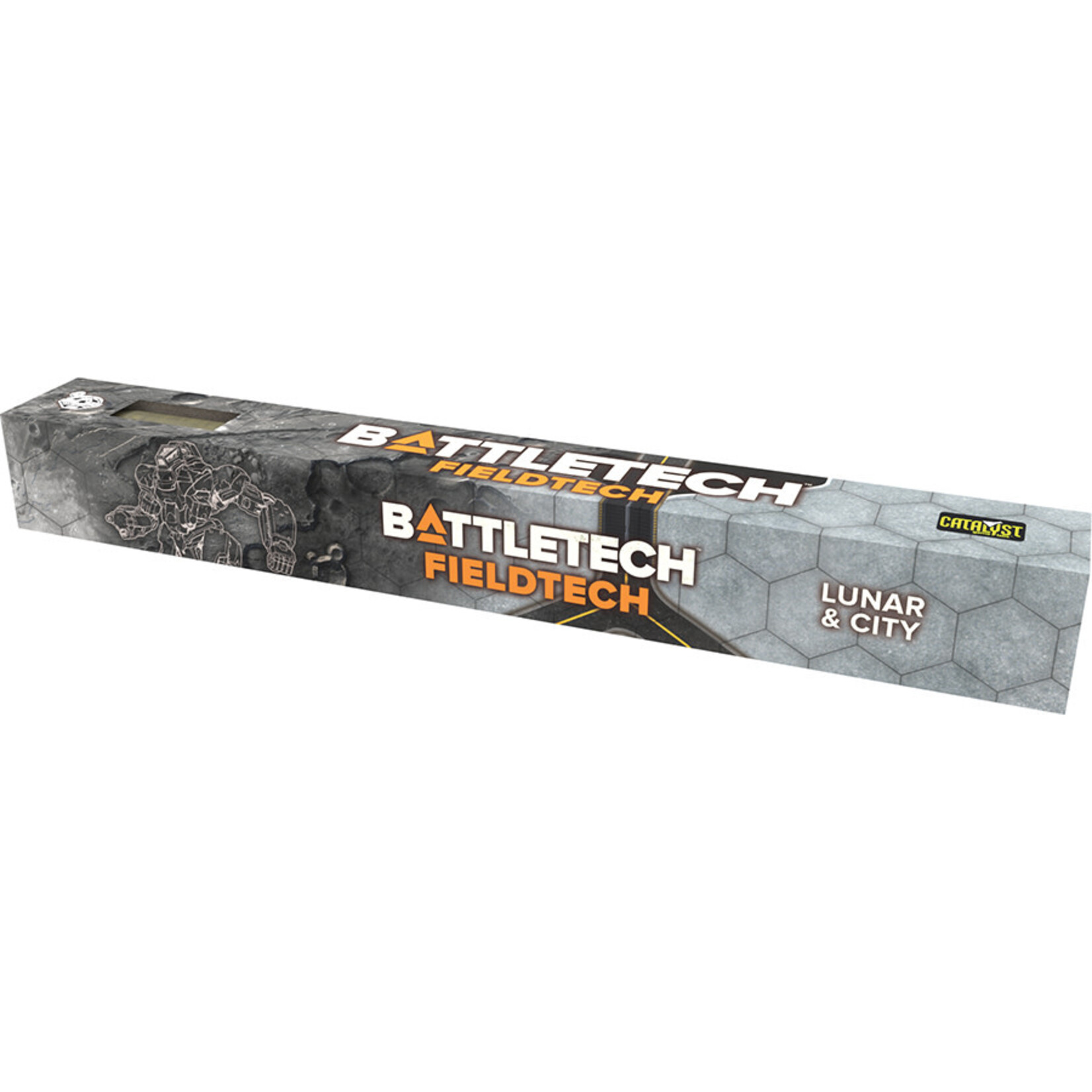 Catalyst Game Labs BattleTech Battle Mat FieldTech BattleTech Lunar / City
