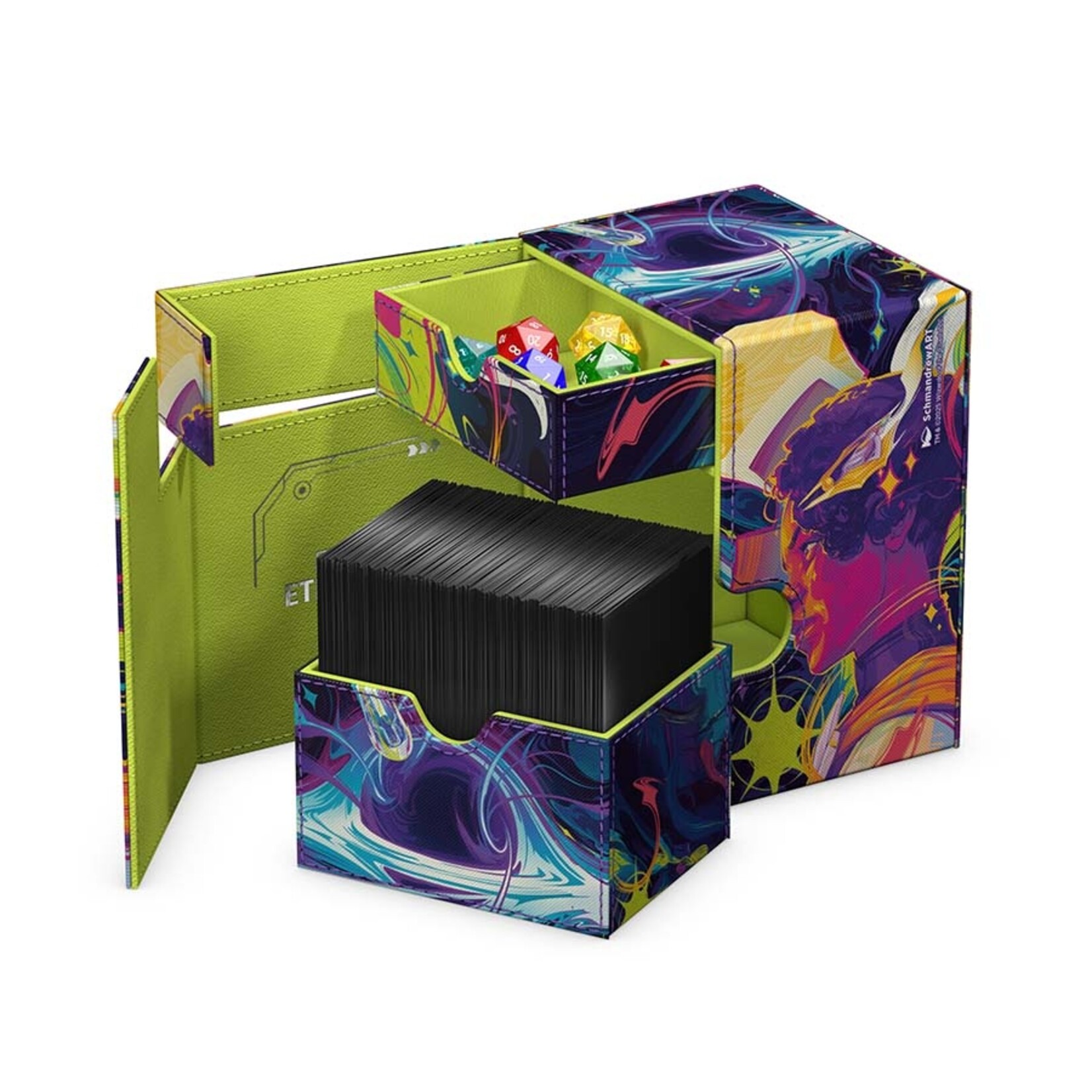 Ultimate Guard MTG Flip'n'Tray 133+  Edge of Eternities HALIYA AND TEZZERET