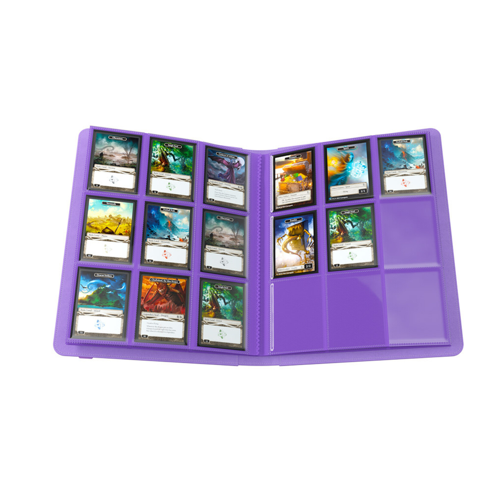 GAMEGEN!C Prime Album 18-Pocket Purple