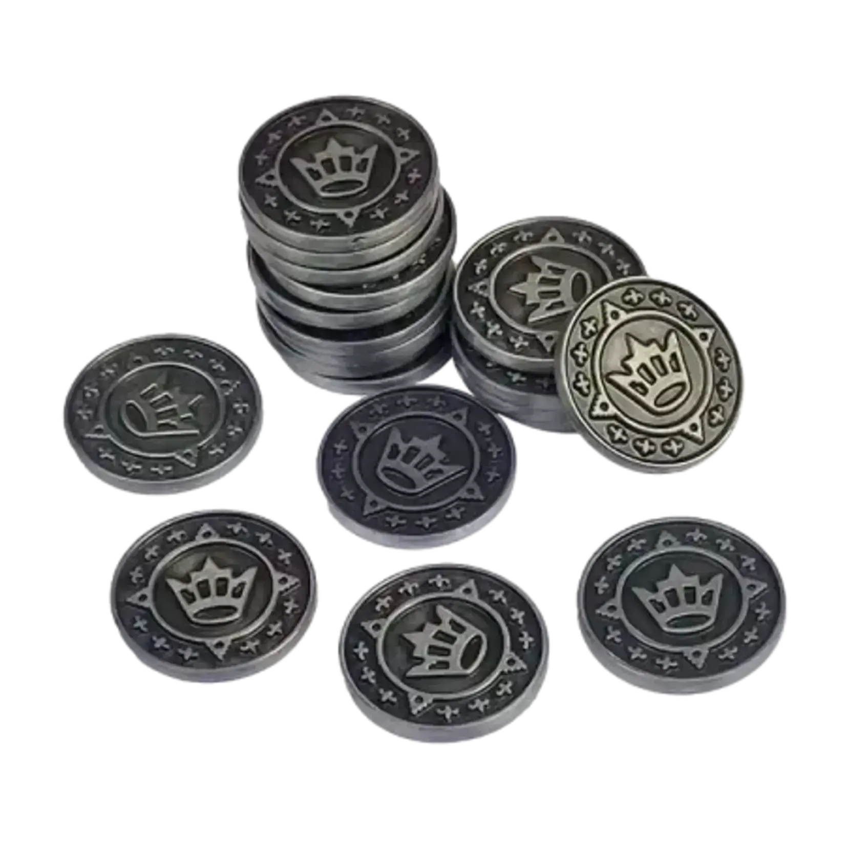Lucky Duck Games Destinies 20 Deluxe Metal Experience Points Set