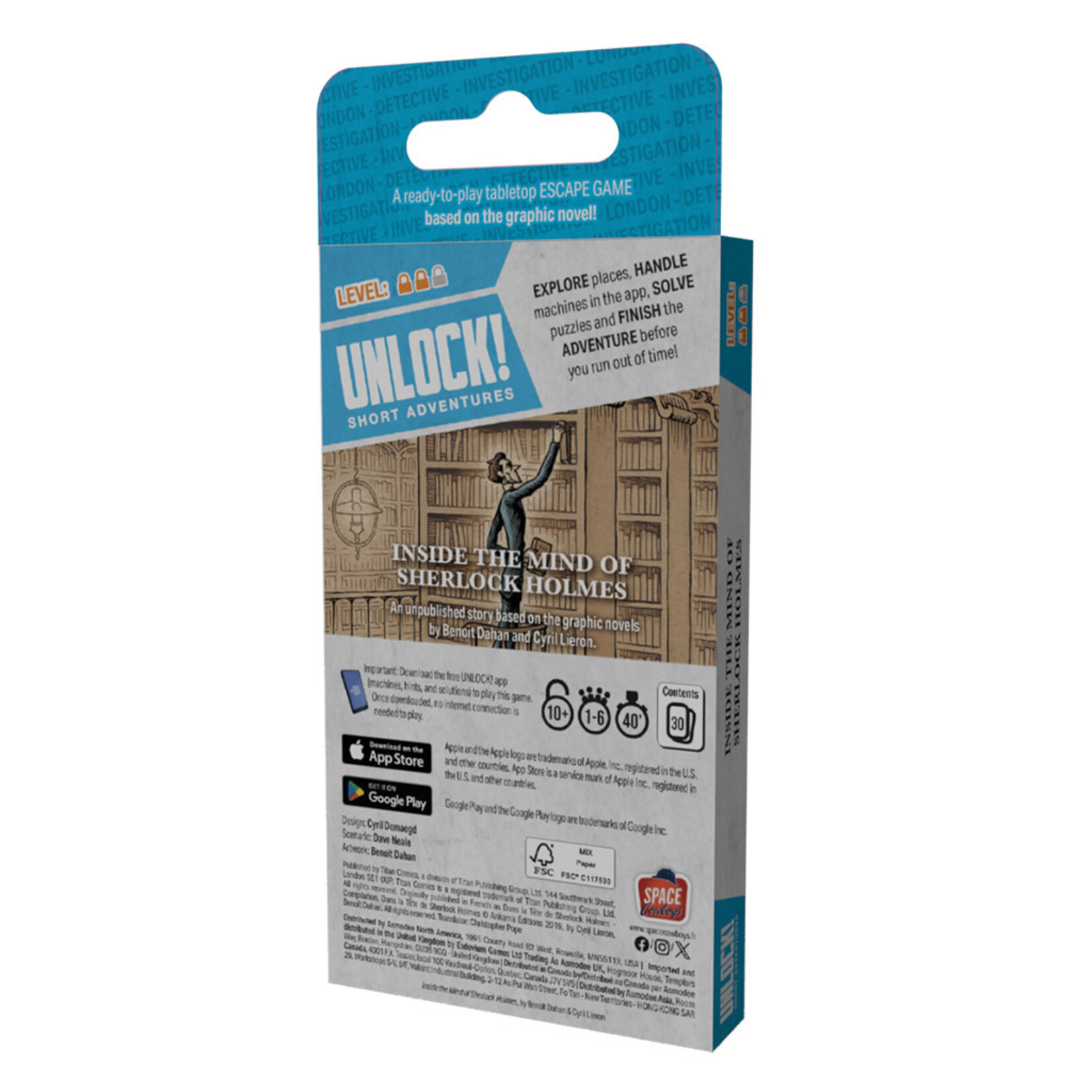 Space Cowboys UNLOCK! Short: Inside the Mind of Sherlock Holmes