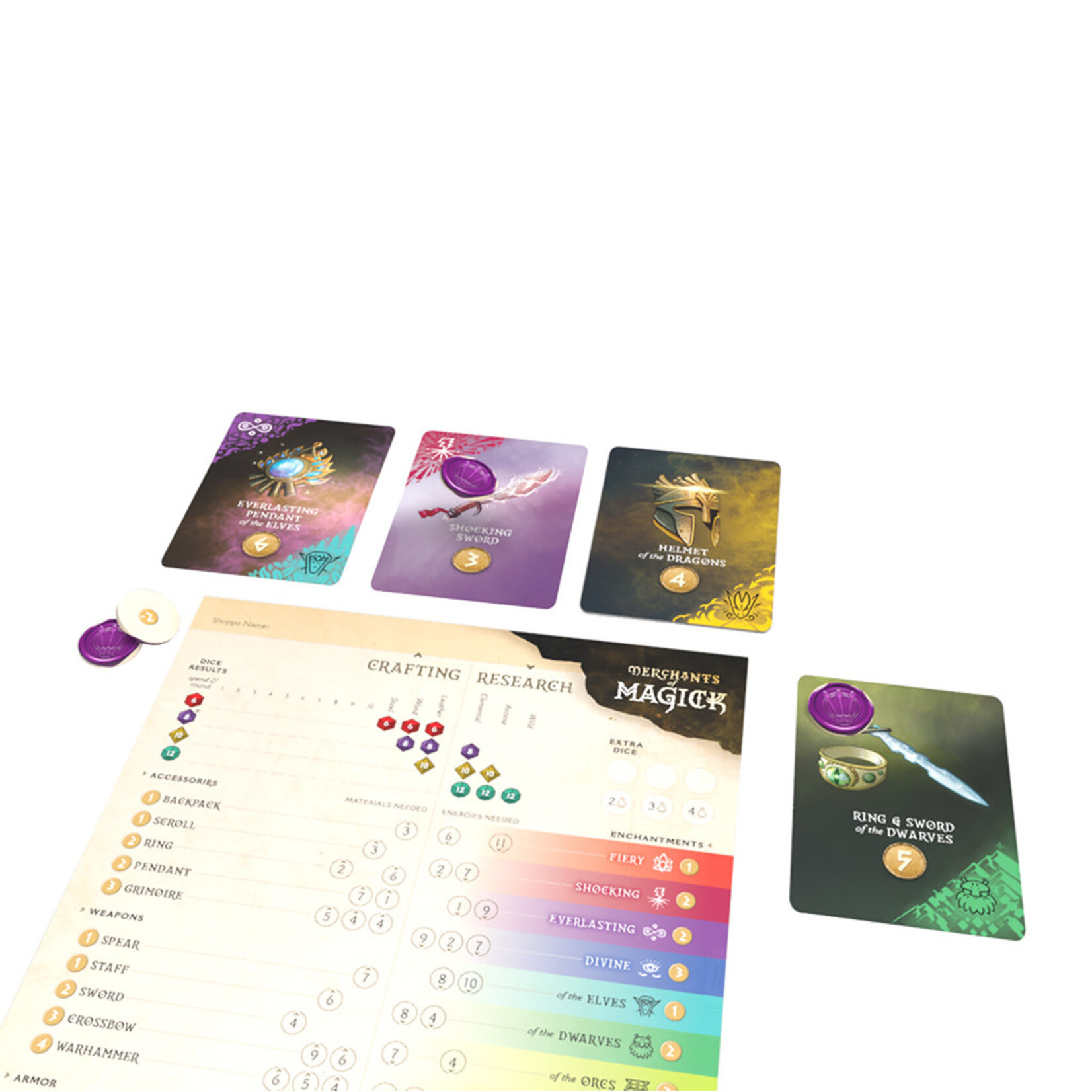 Rock Manor Games Merchants of Magick Dangerous Business