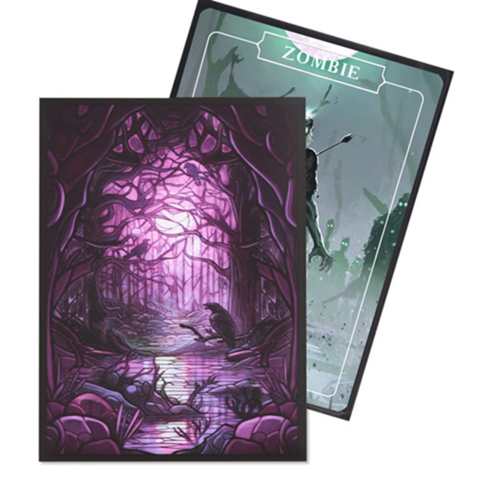 Arcane Fortress Card Sleeves Standard Matte Art Stained Glass