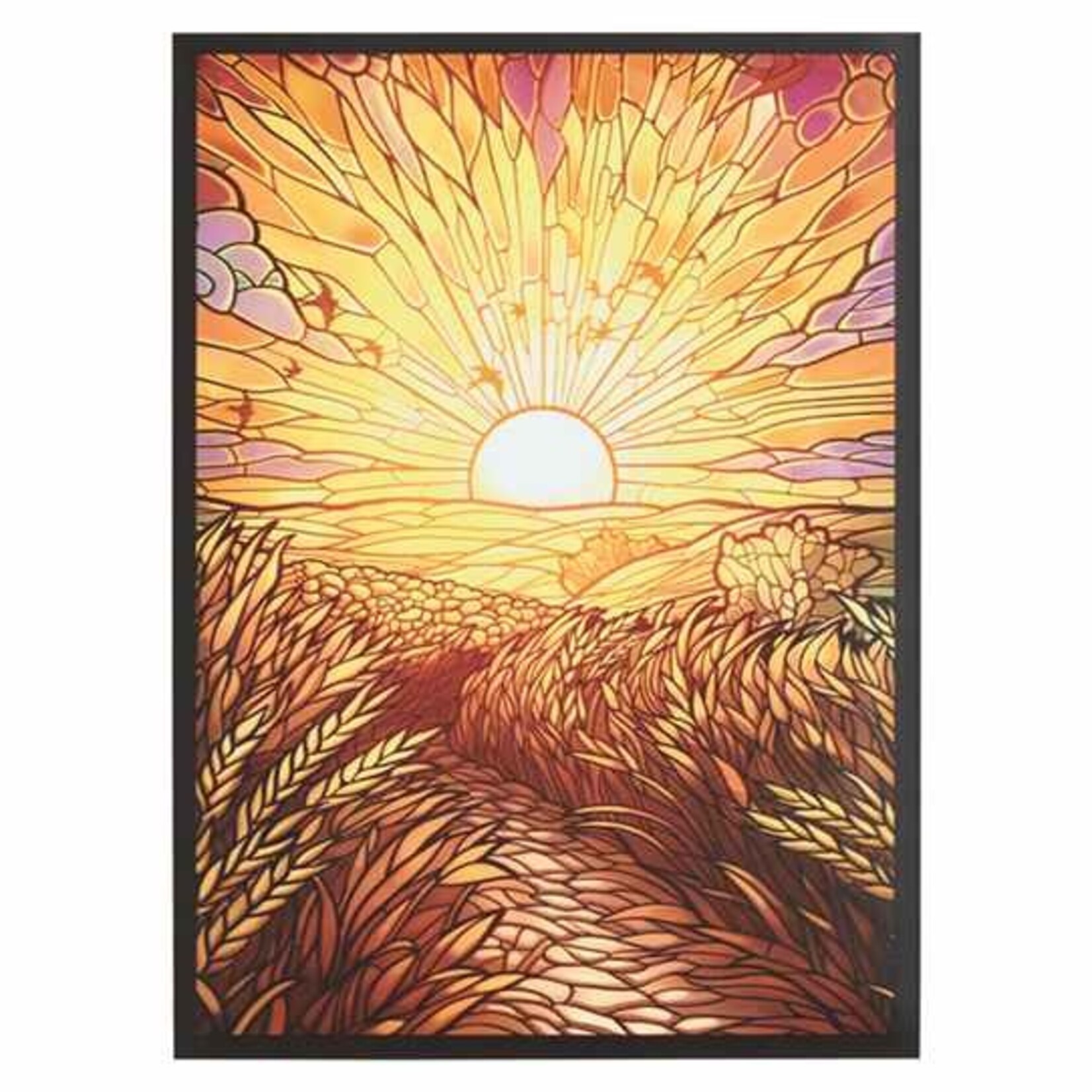 Arcane Fortress Card Sleeves Standard Matte Art Stained Glass