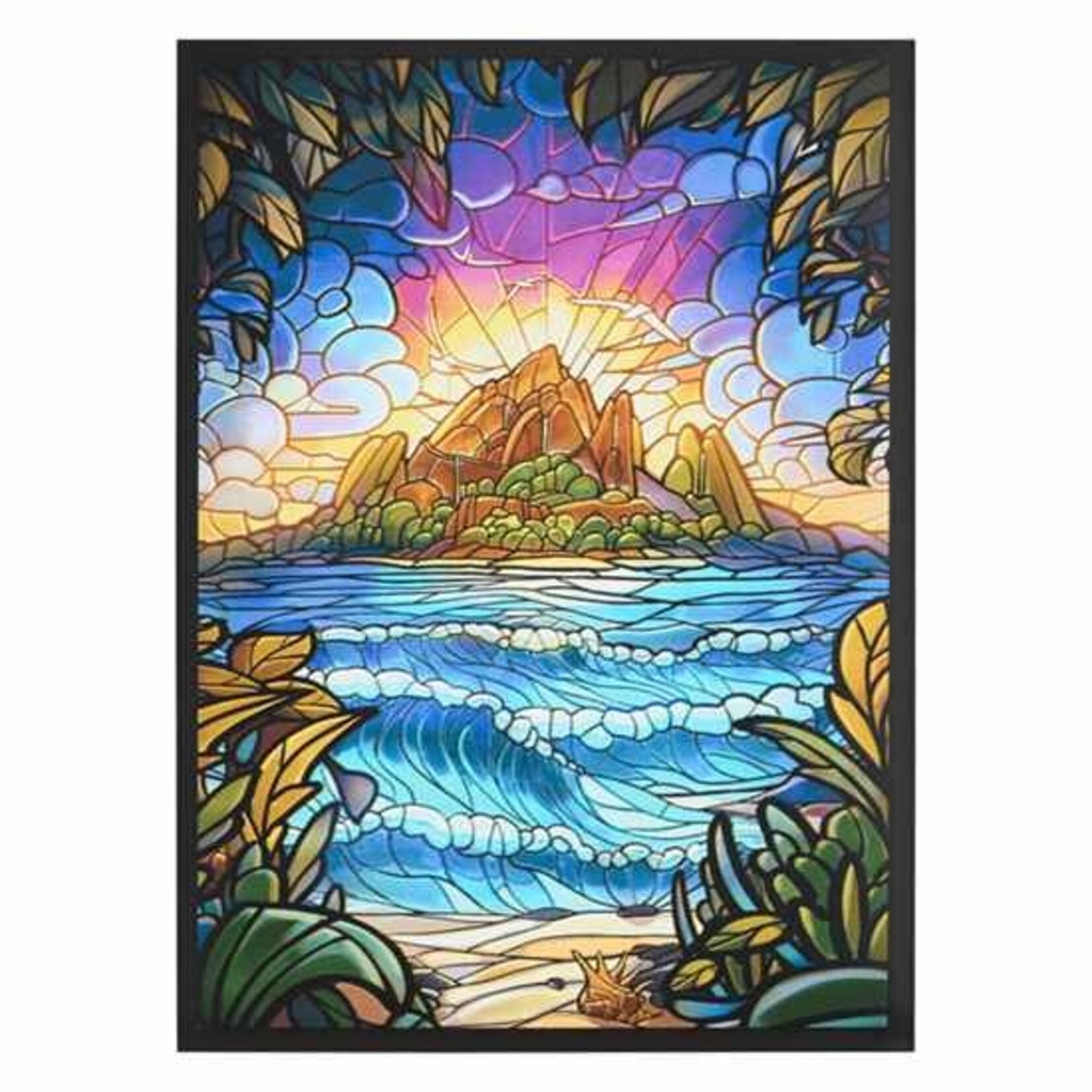 Arcane Fortress Card Sleeves Standard Matte Art Stained Glass