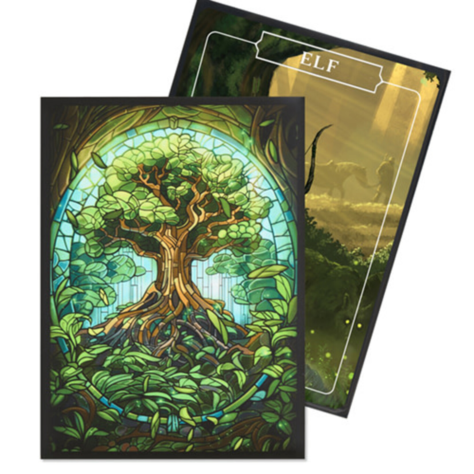 Arcane Fortress Card Sleeves Standard Matte Art Stained Glass