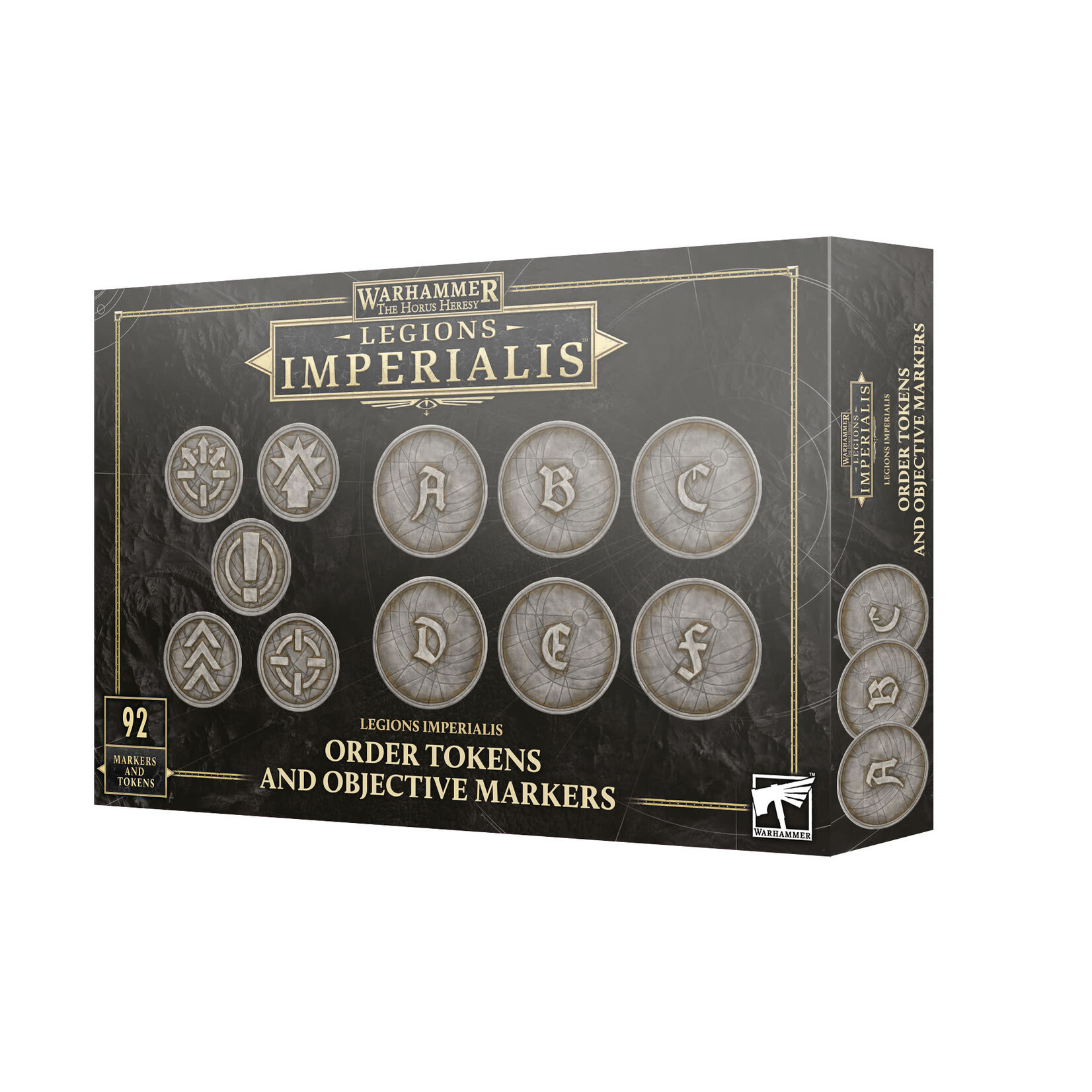 Games Workshop Legions Imperialis: Order Tokens & Objectives Markers
