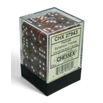Chessex Festive 12mm d6 Symphony/white Dice Block (36 dice)