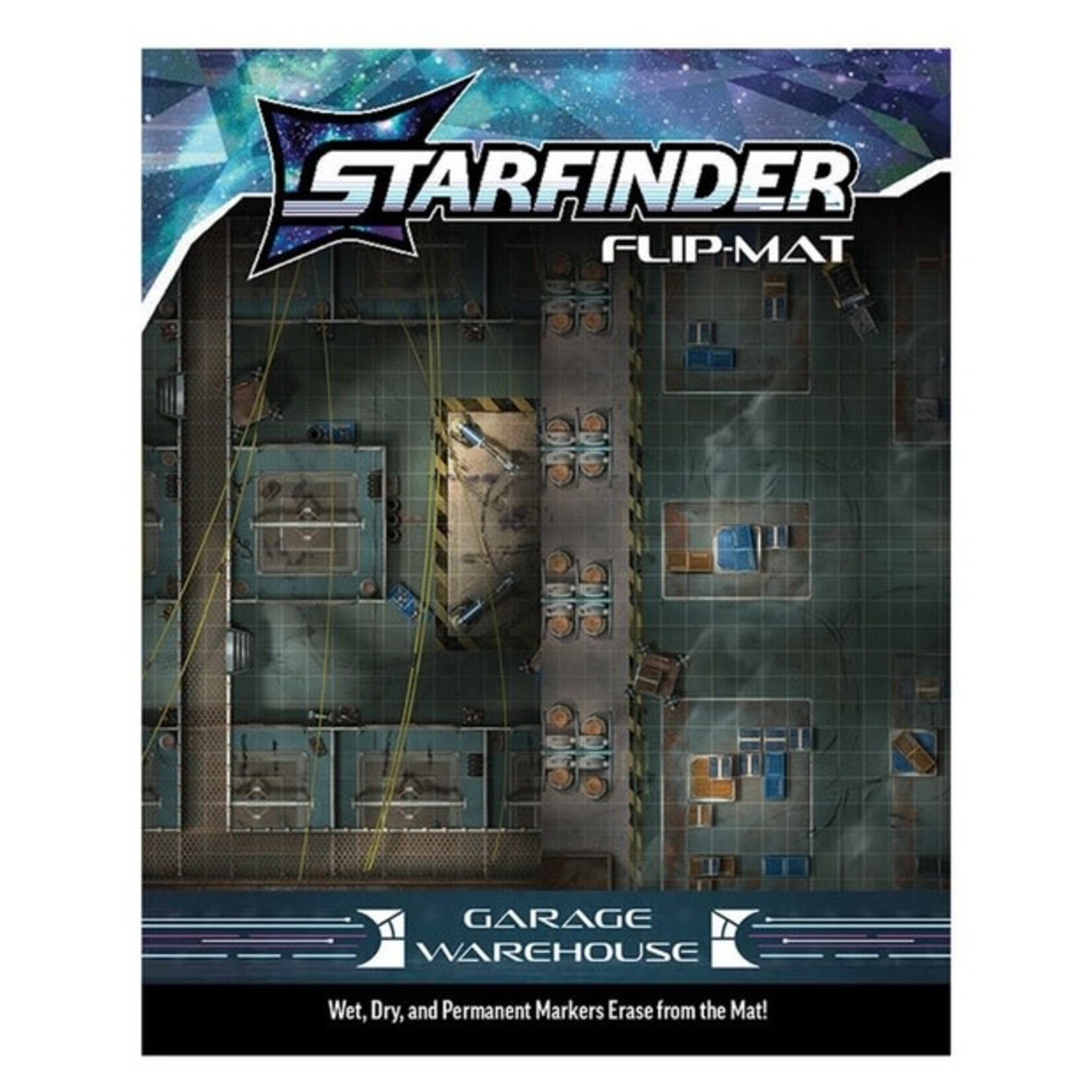 Paizo Starfinder RPG: Flip-Mat - Garage Warehouse