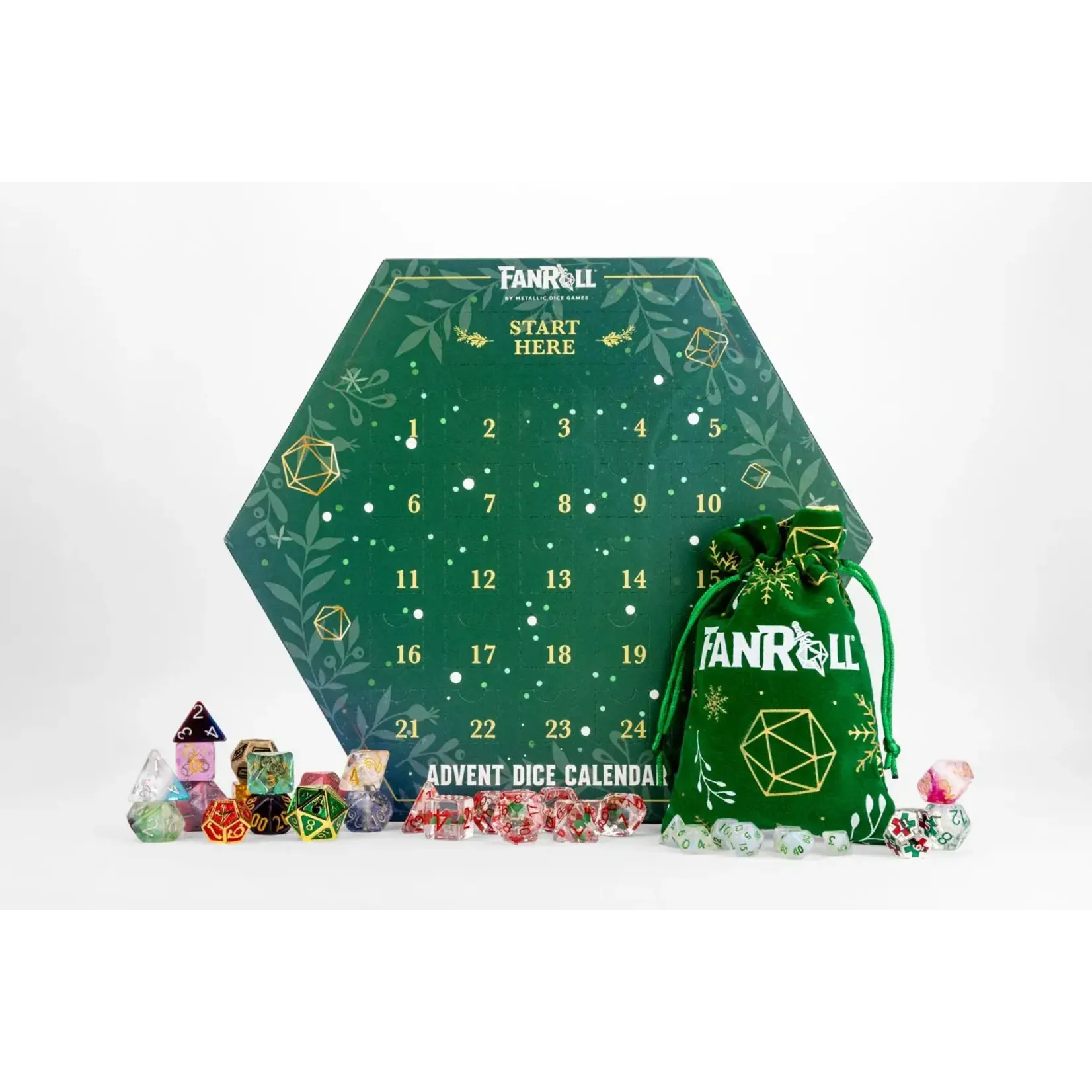 FanRoll Holiday Dice Advent Calendar 2025