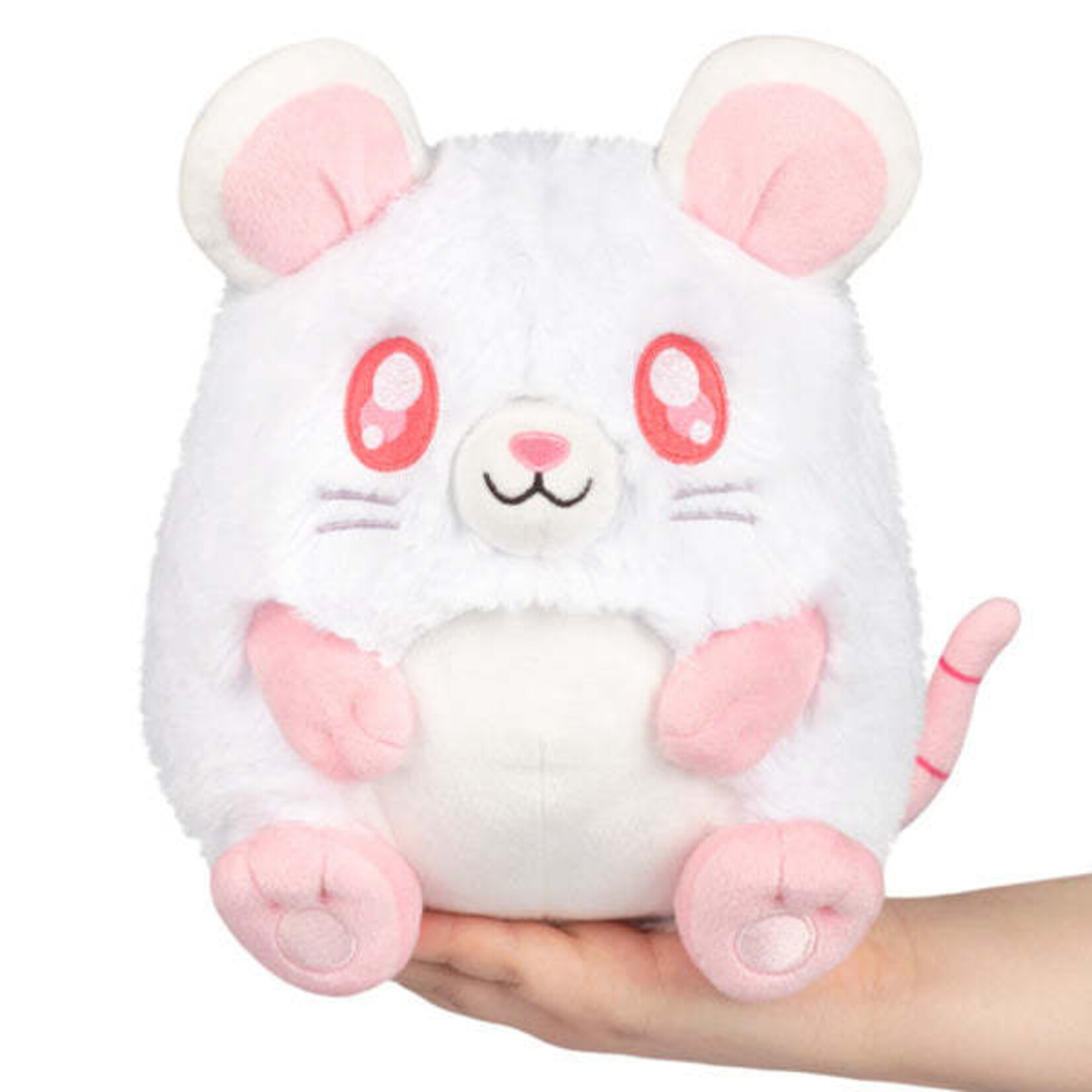 squishable Mini White Rat Squishable 9"