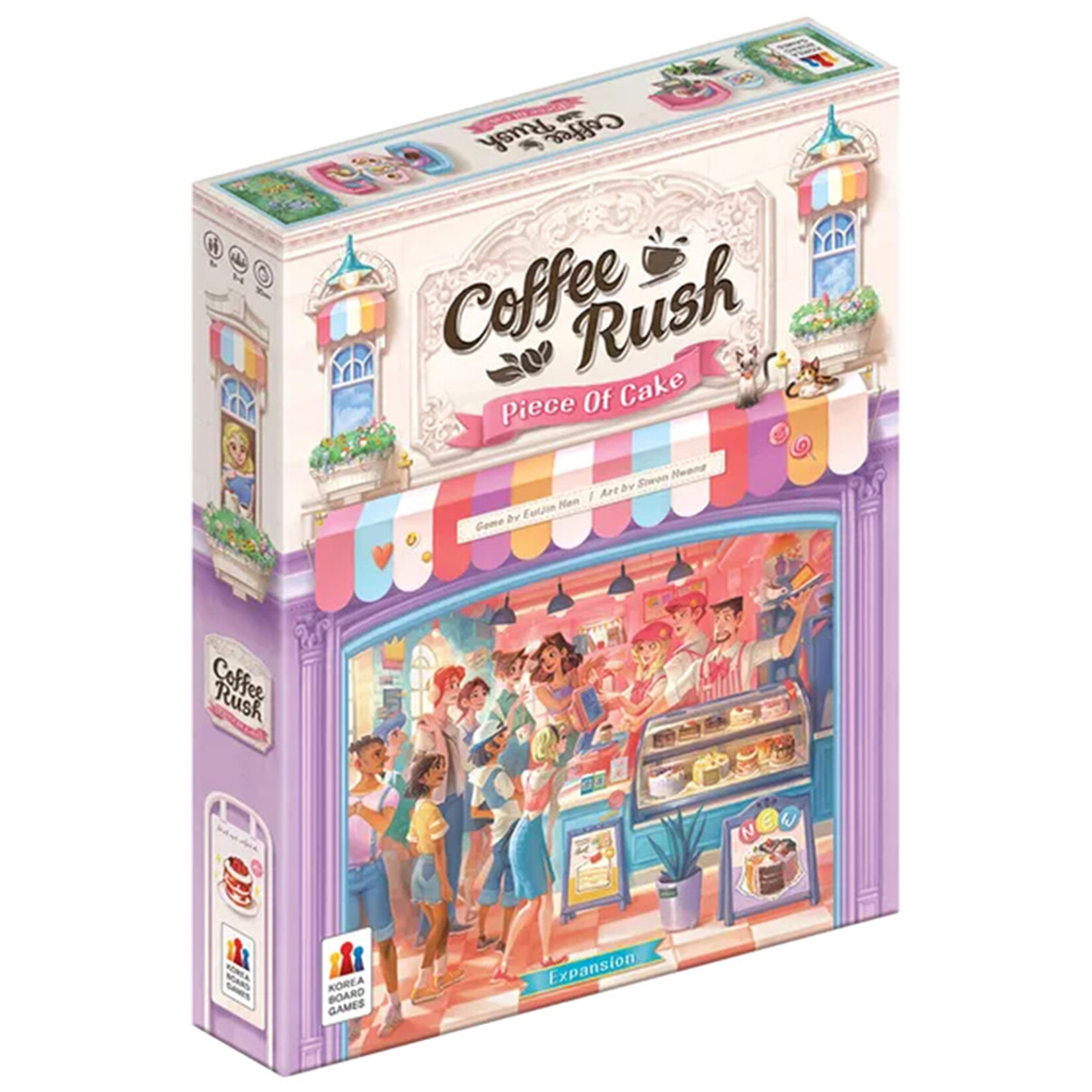 Korea Board Games Coffee Rush Piece of Cake