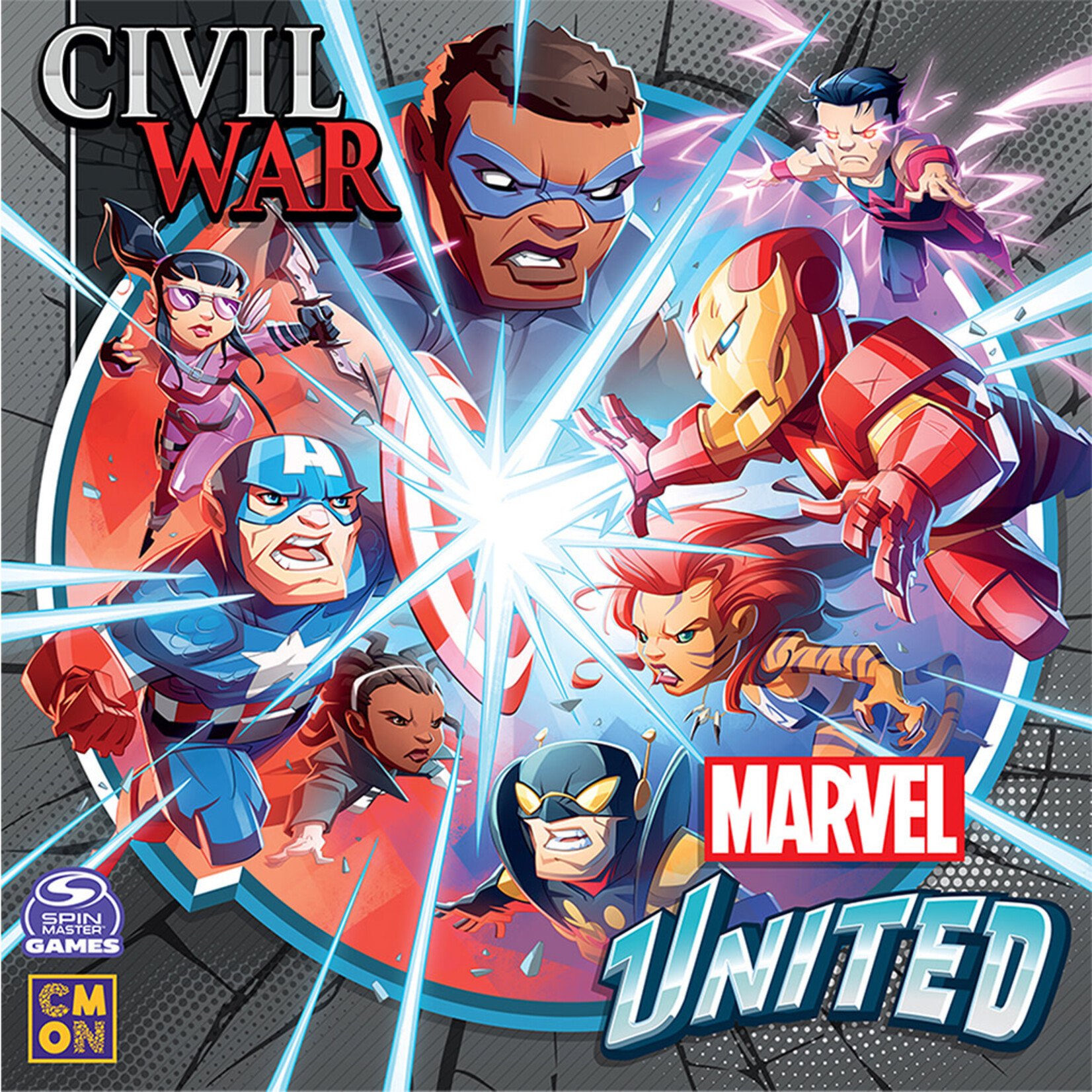CMON Marvel United Multiverse Civil War