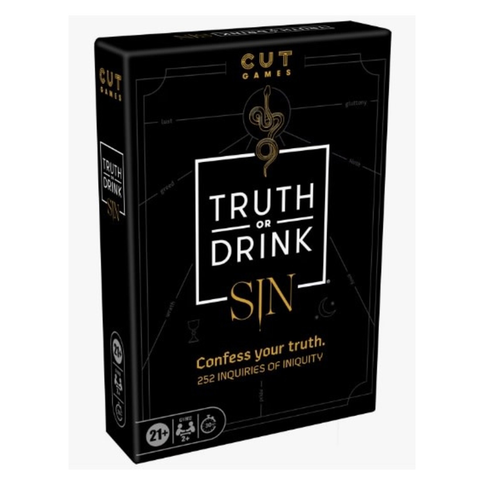 Hasbro Gaming Truth or Drink 3E Sin