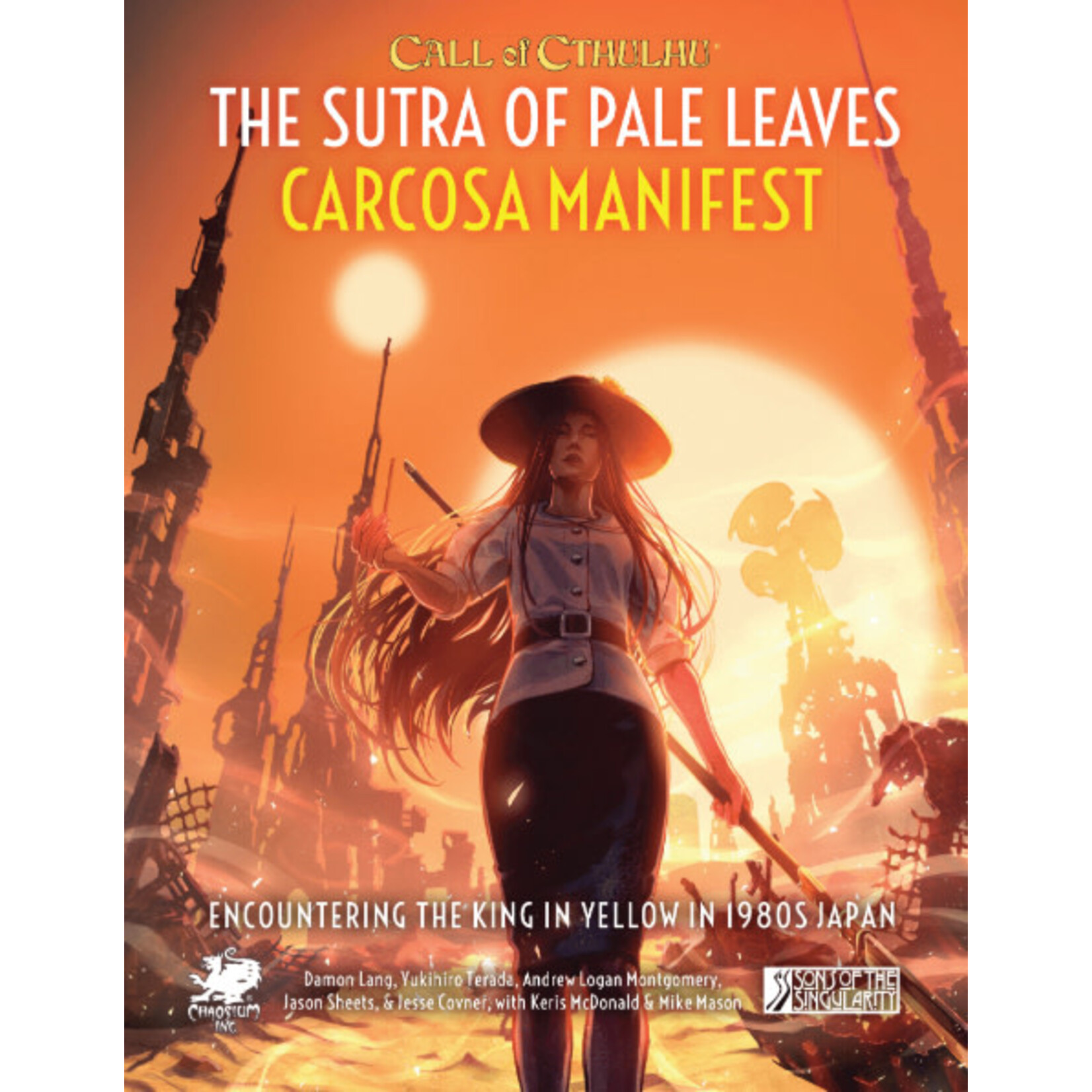 Chaosium Call of Cthulhu: The Sutra of Pale Leaves, Carcosa Manifest