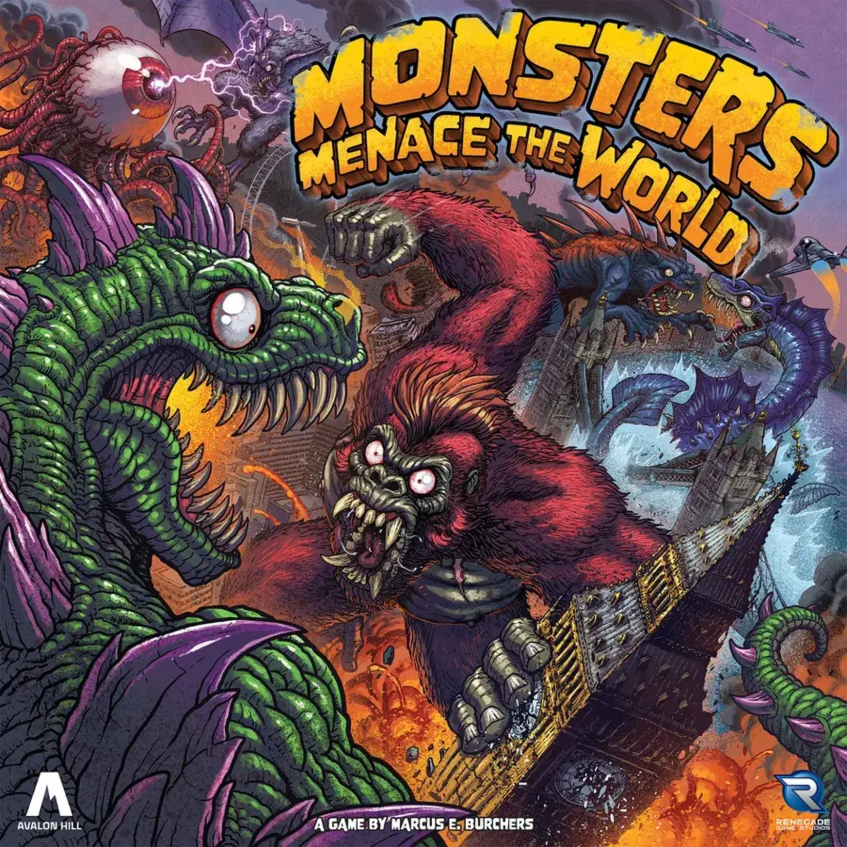 Renegade Game Studios Monsters Menace The World