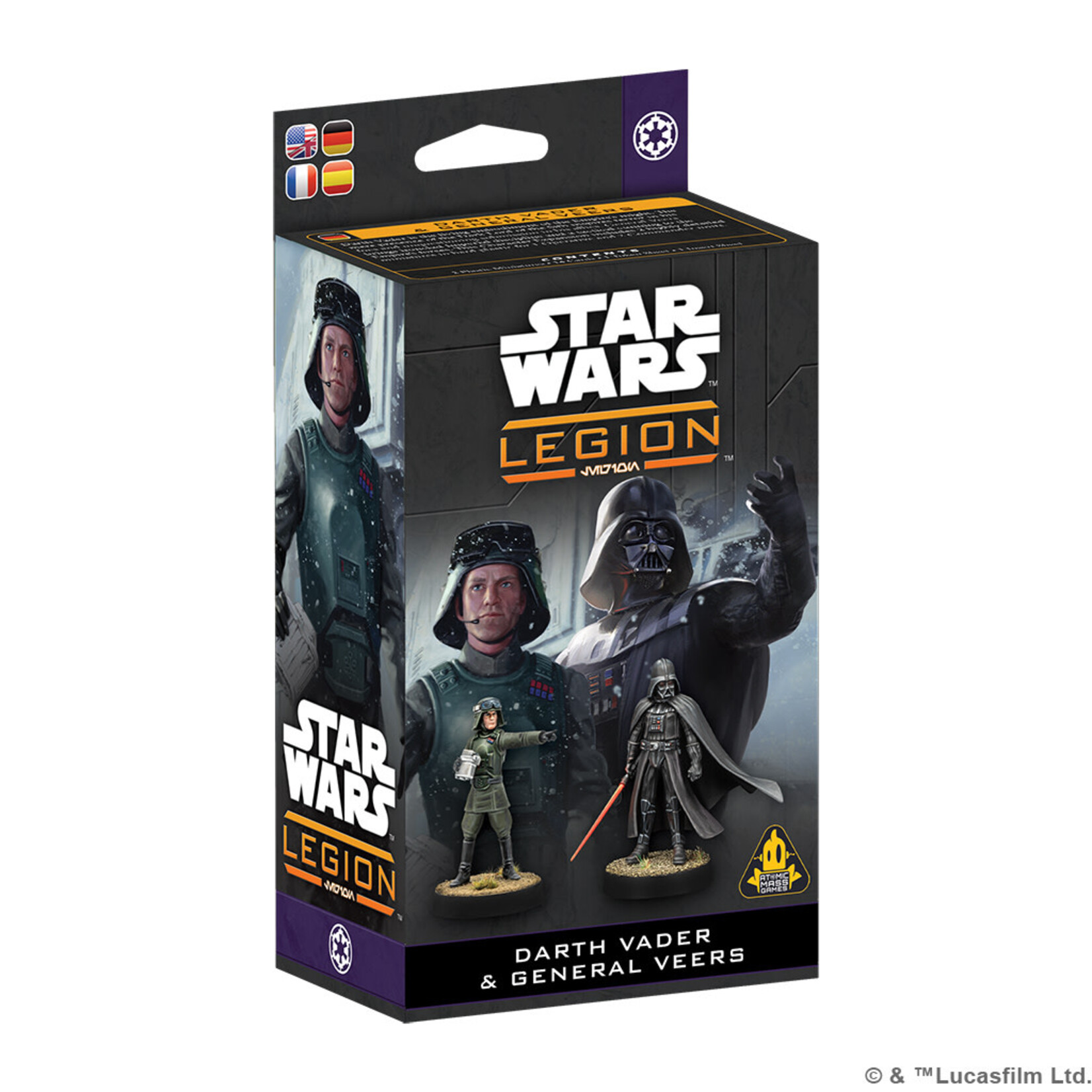 Atomic Mass Games Star Wars: Legion - Darth Vader & General Veers Character Expansion