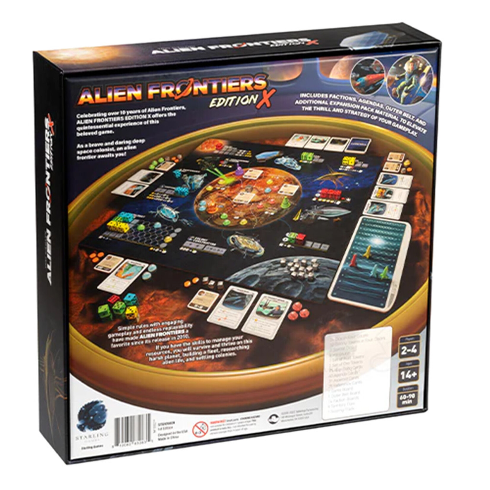 Tabletop Tycoon Alien Frontiers Edition X