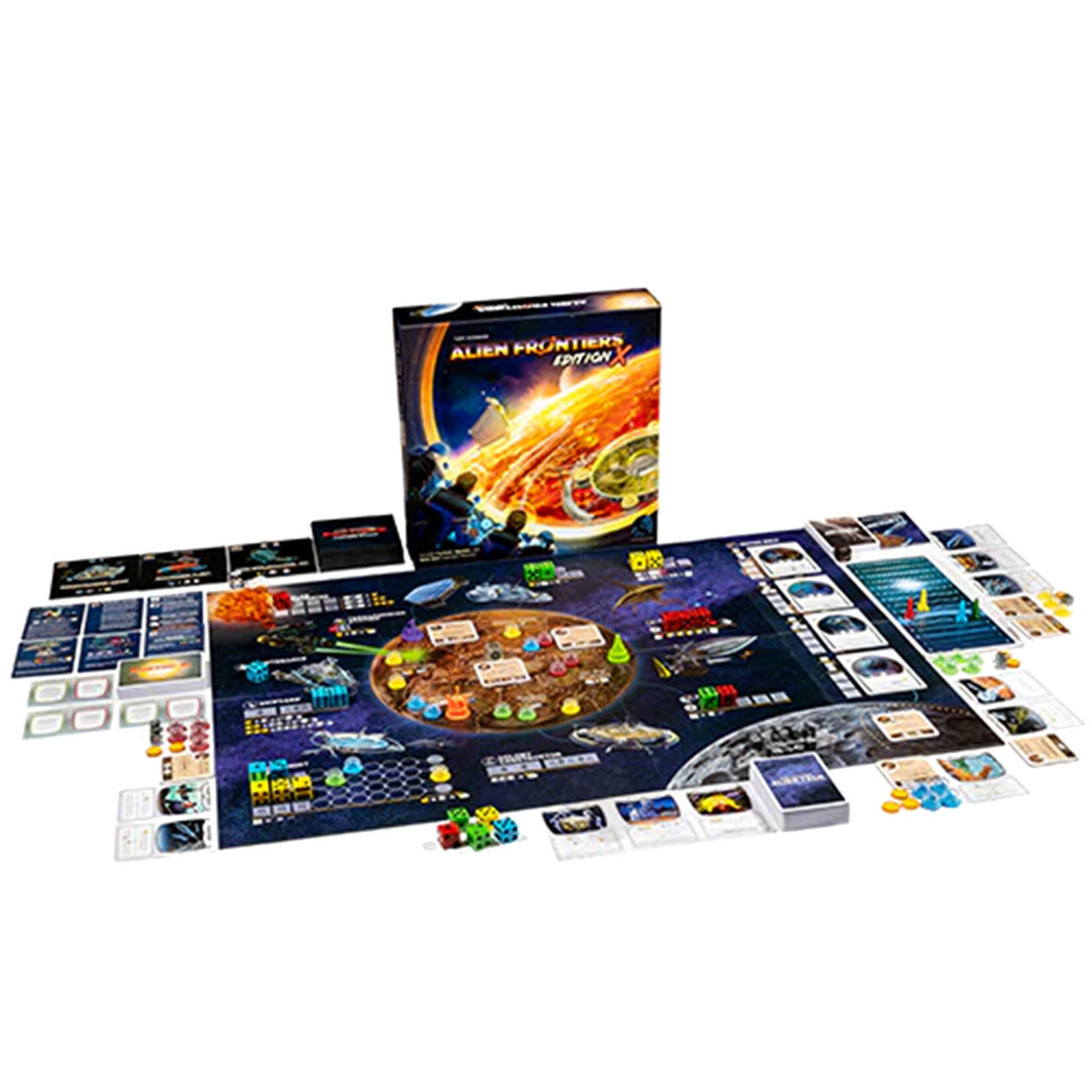 Tabletop Tycoon Alien Frontiers Edition X