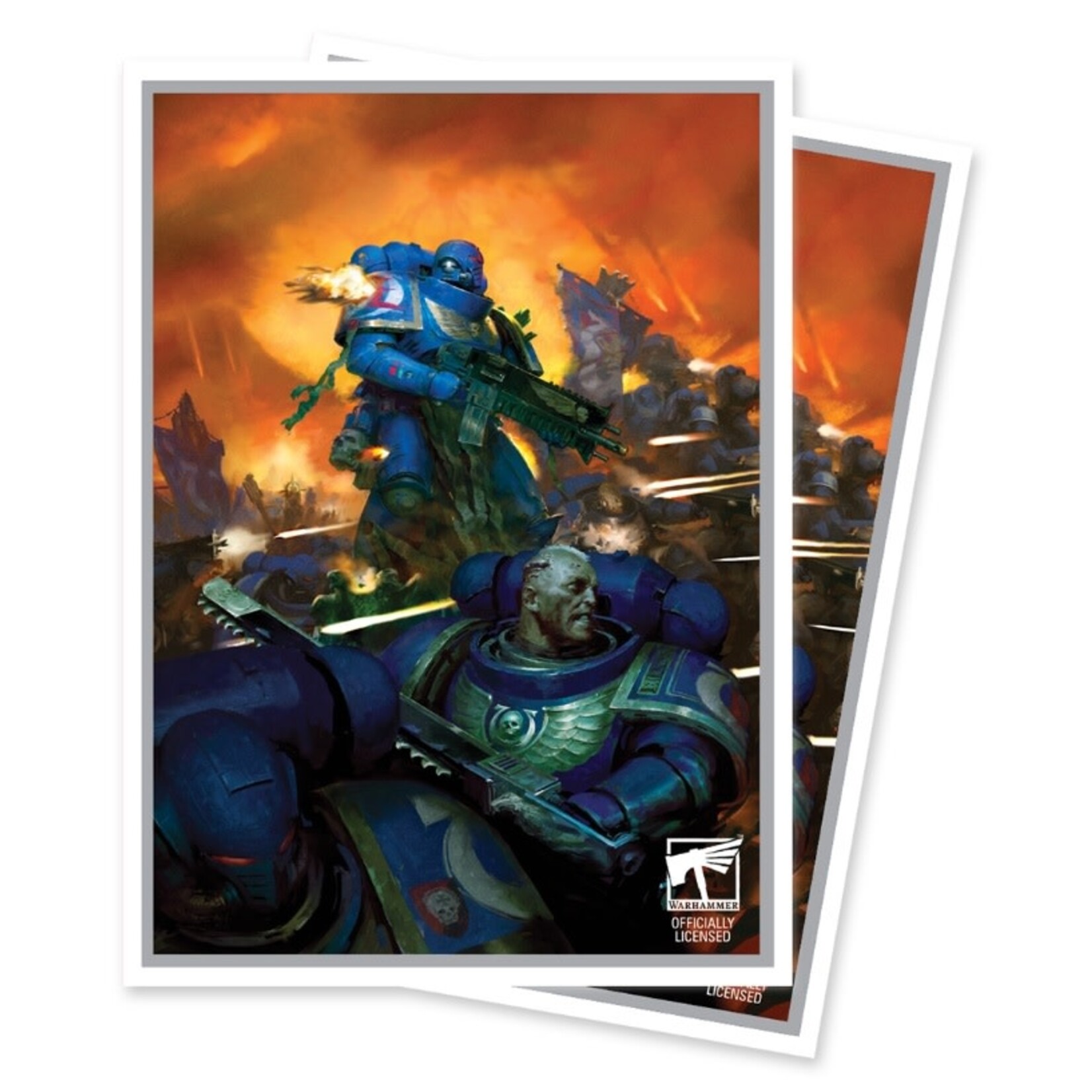 Ultra Pro Warhammer 40K Space Marines Adeptus Astartes 105ct Apex Deck Protector Sleeves