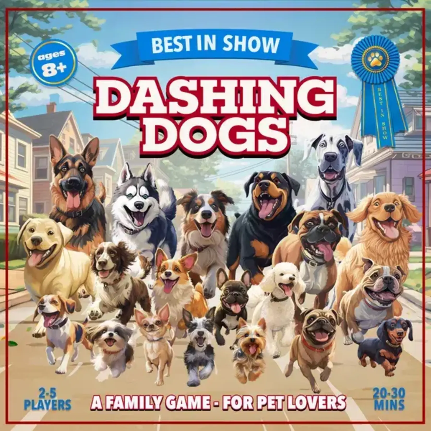 Cardboard Tiger Games Dashing Dogs