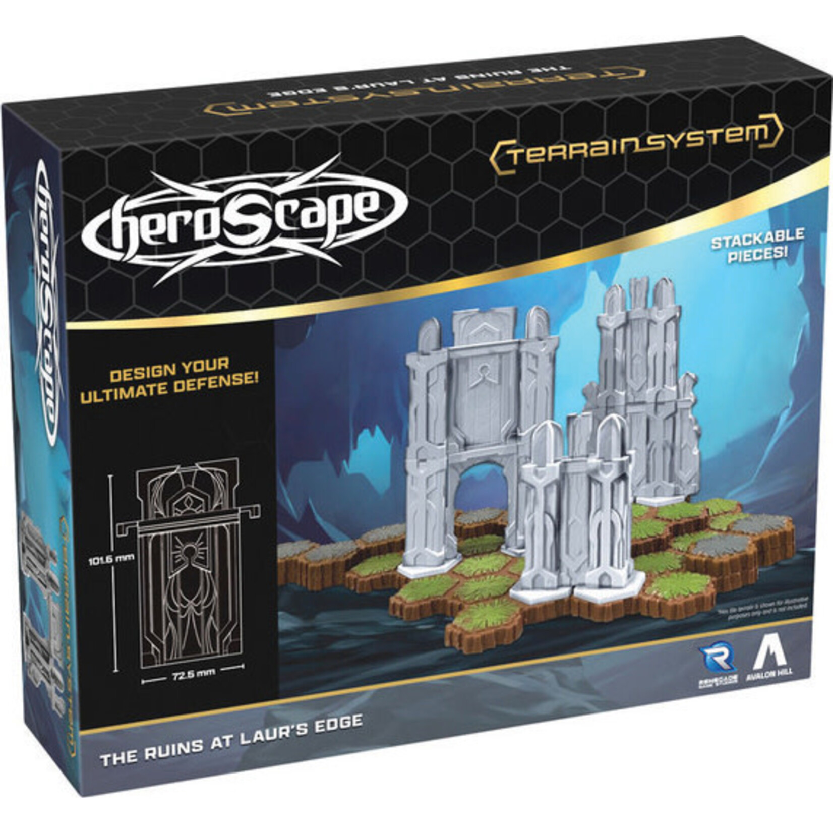 Renegade Game Studios Heroscape: The Ruins at Laur's Edge Terrain Expansion