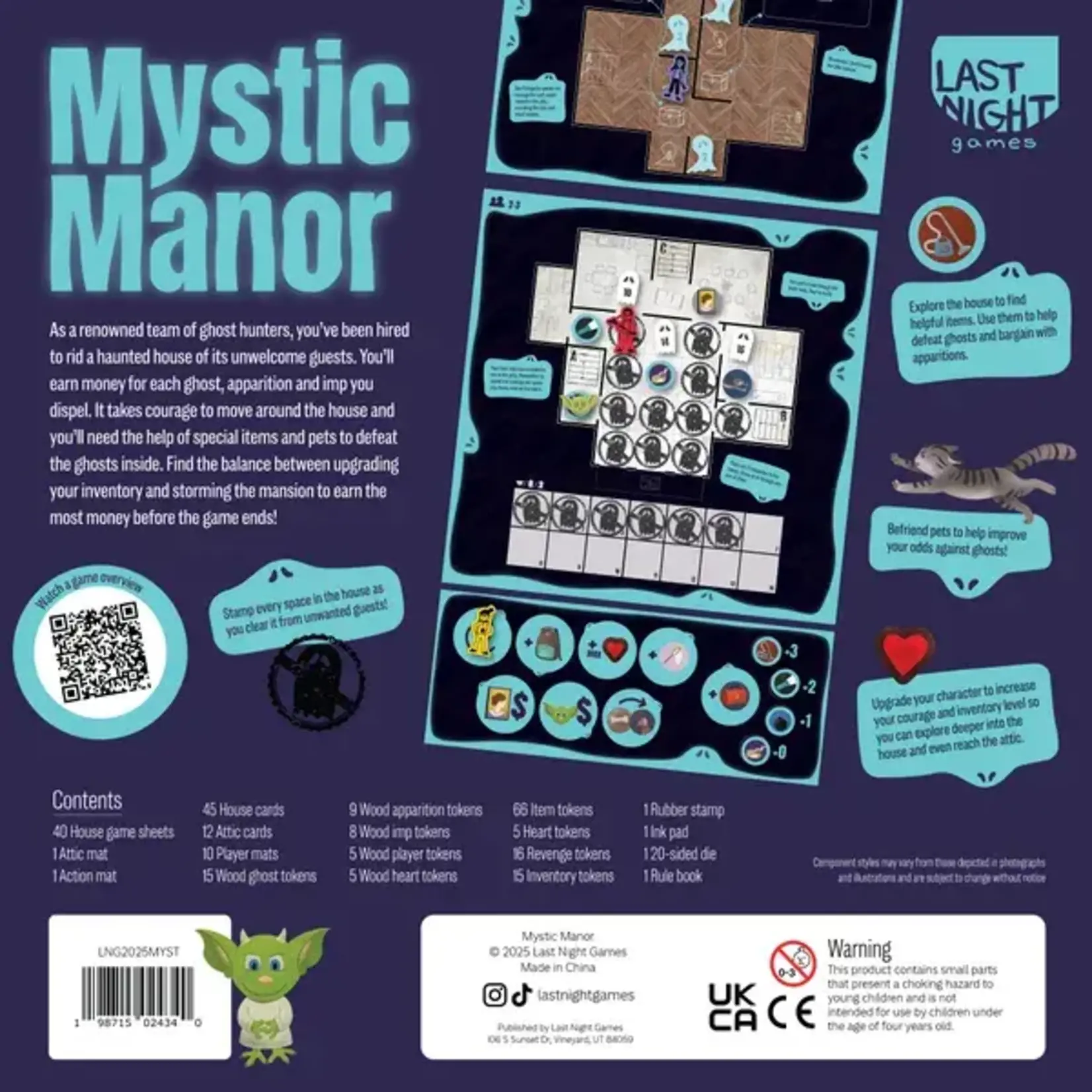 Last Night Games Mystic Manor