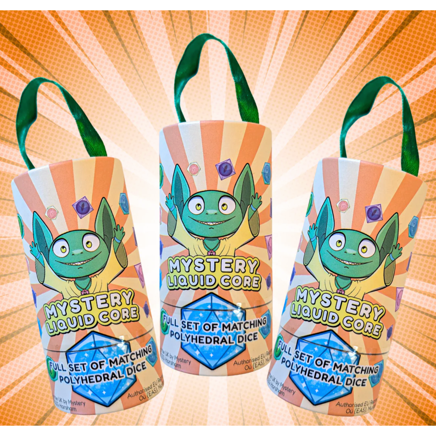 Mystery Dice Goblin Liquid Core Mystery Dice Set