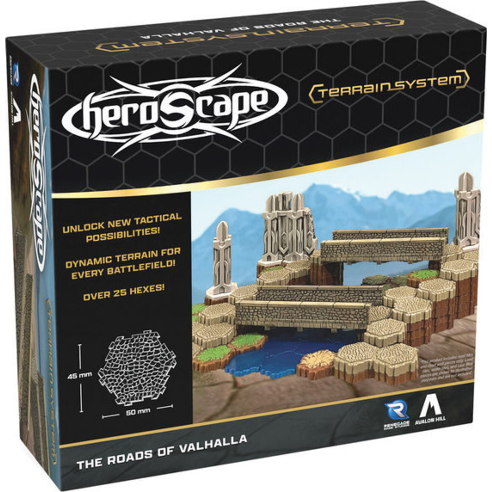 Renegade Game Studios Heroscape: Roads of Valhalla Terrain Expansion