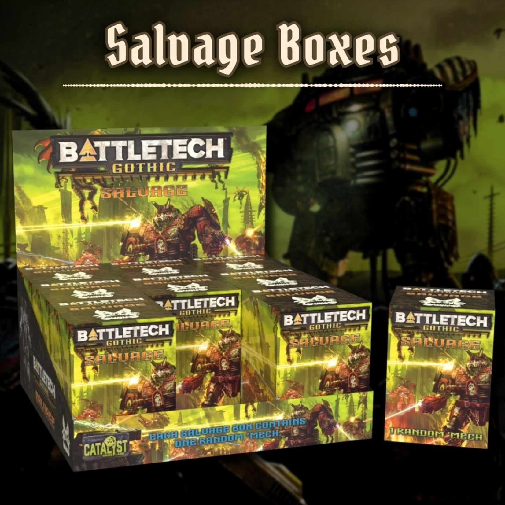 Catalyst Game Labs BattleTech: Salvage Box - Gothic