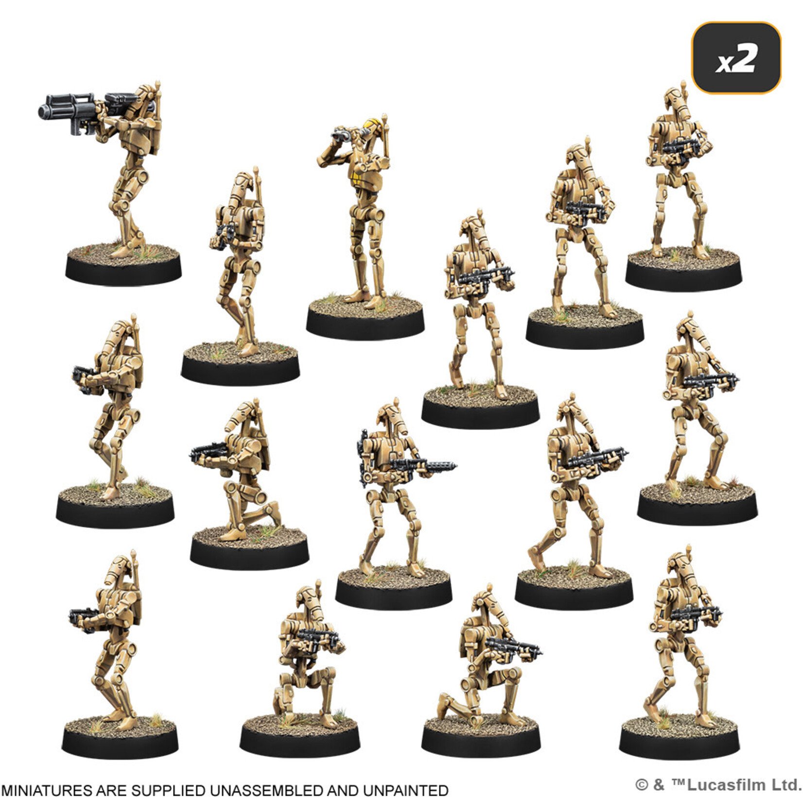 Atomic Mass Games Star Wars Legion Separatist Alliance Starter Set