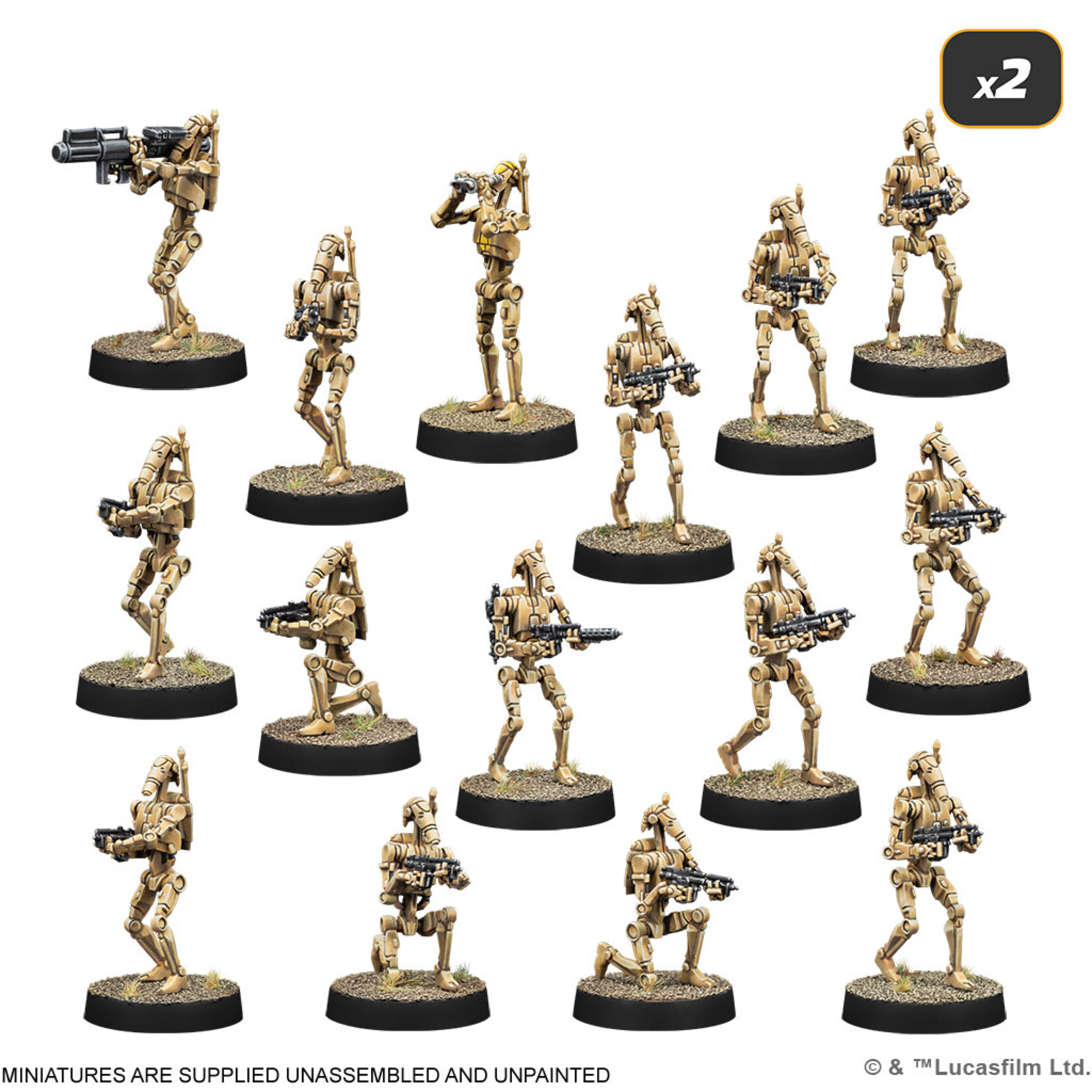 Atomic Mass Games Star Wars Legion Separatist Alliance Starter Set