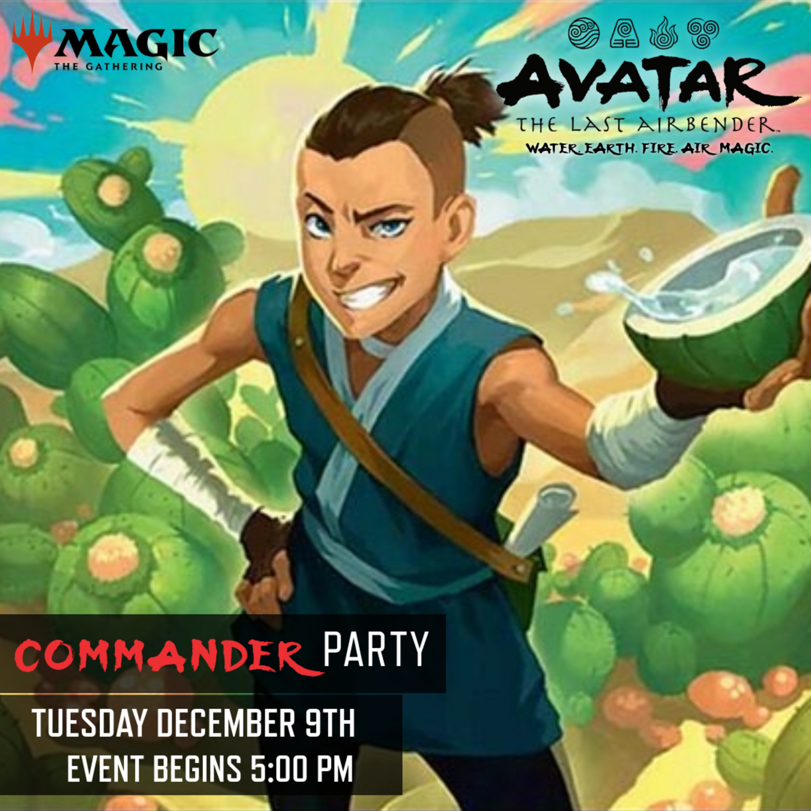 WOTC MTG MTG Avatar The Last Airbender Commander Party