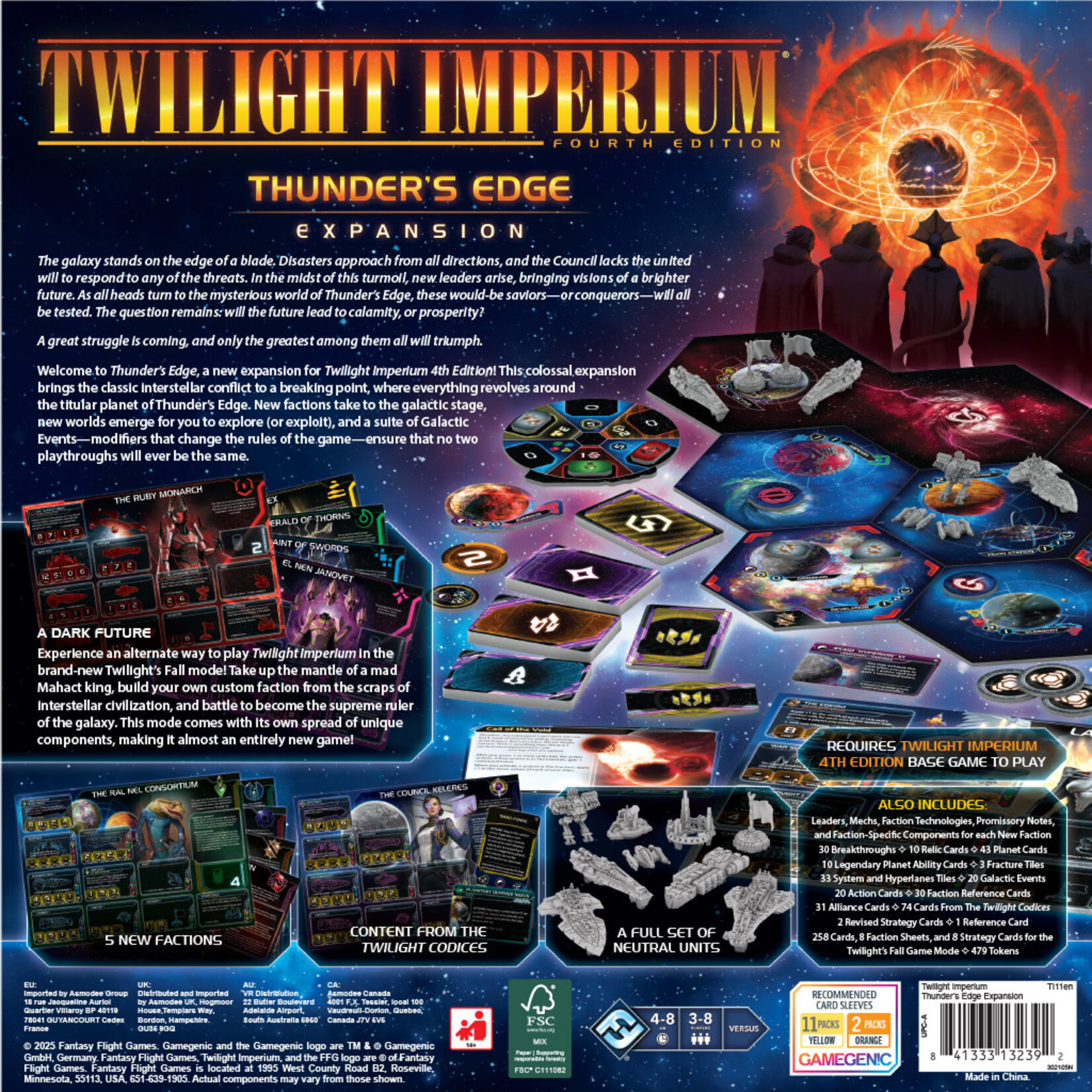 Fantasy Flight Games Twilight Imperium - Thunder's Edge