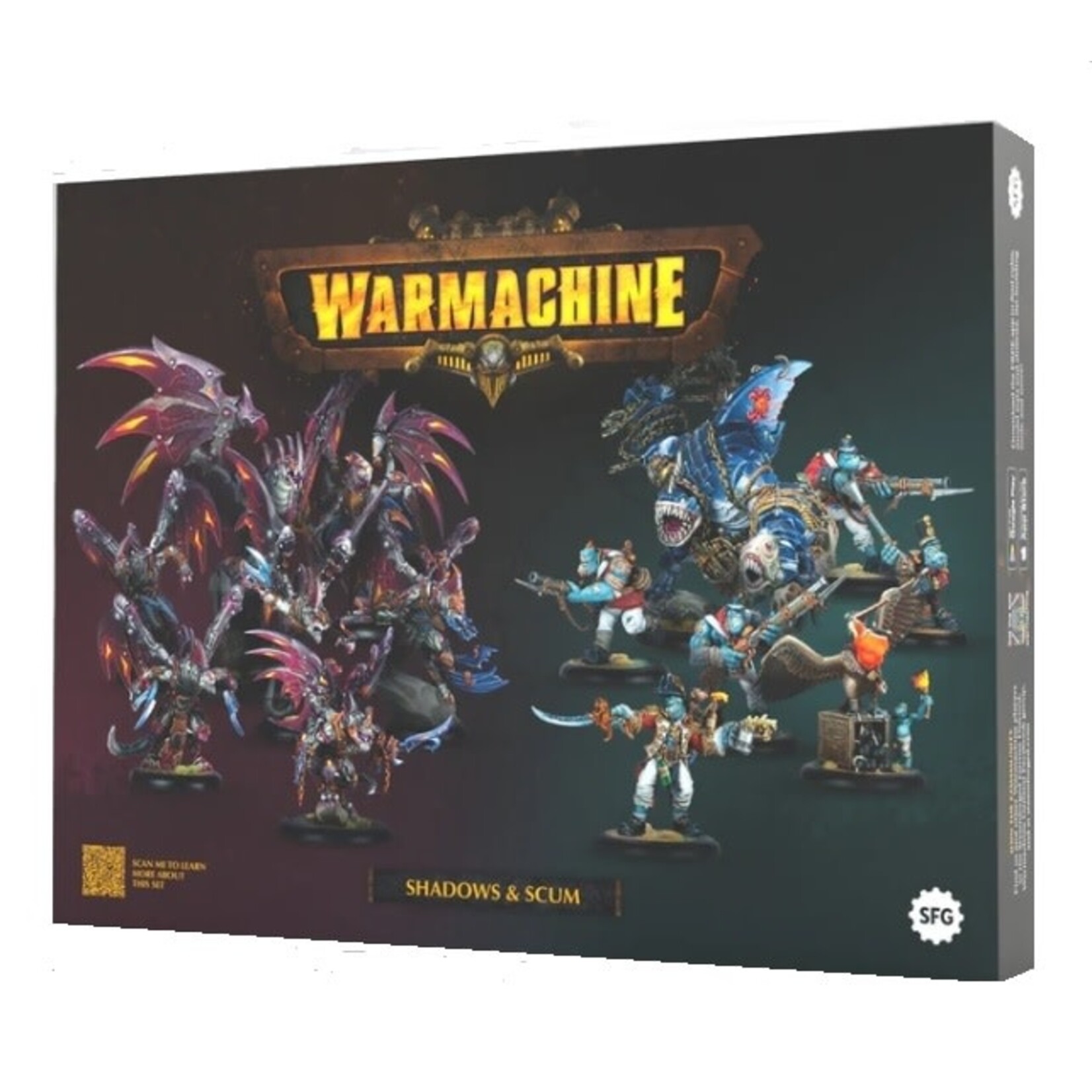 Steamforged Games Warmachine Shadows & Scum 2-Player Starter Set