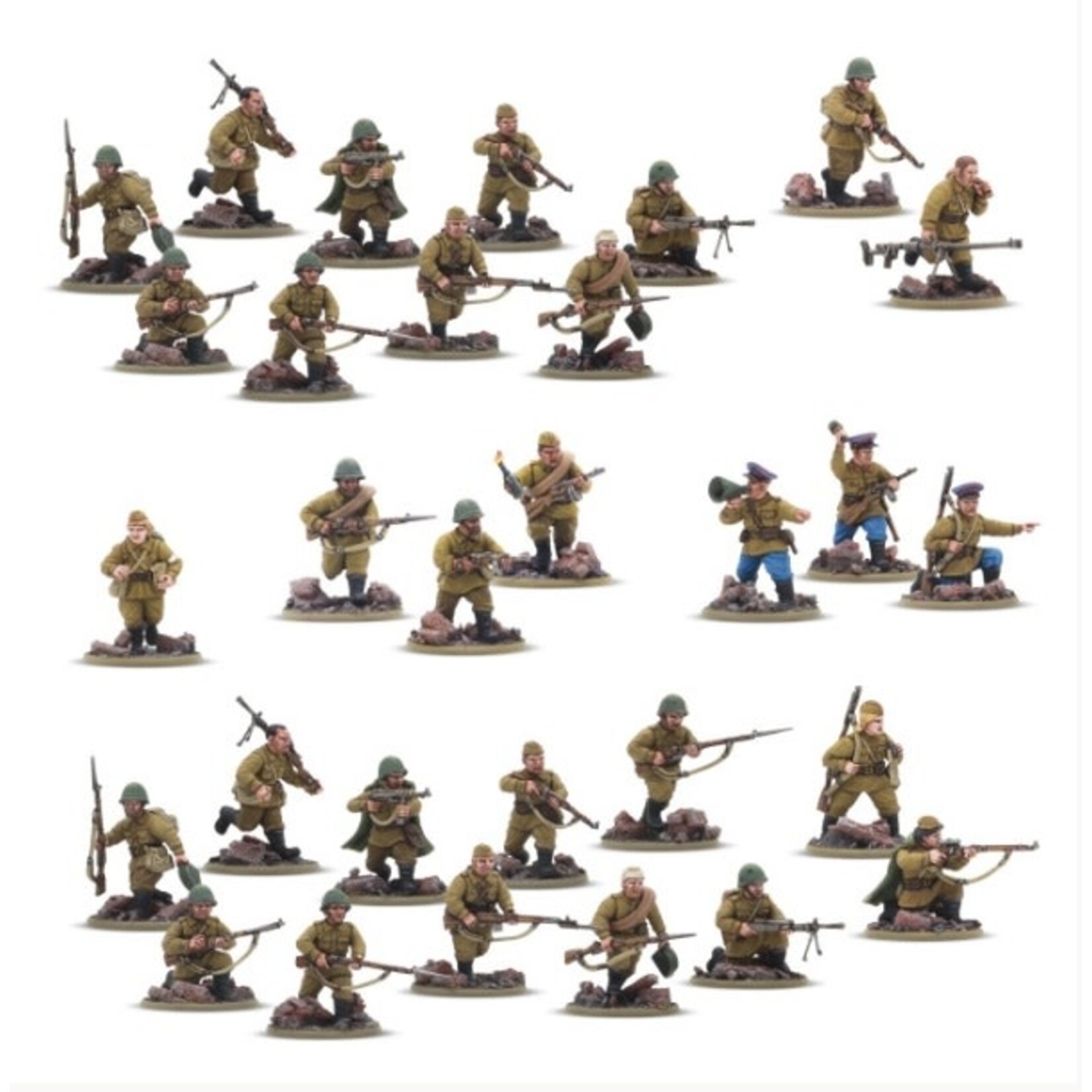 Warlord Bolt Action: Soviet Army - Infantry Platoon