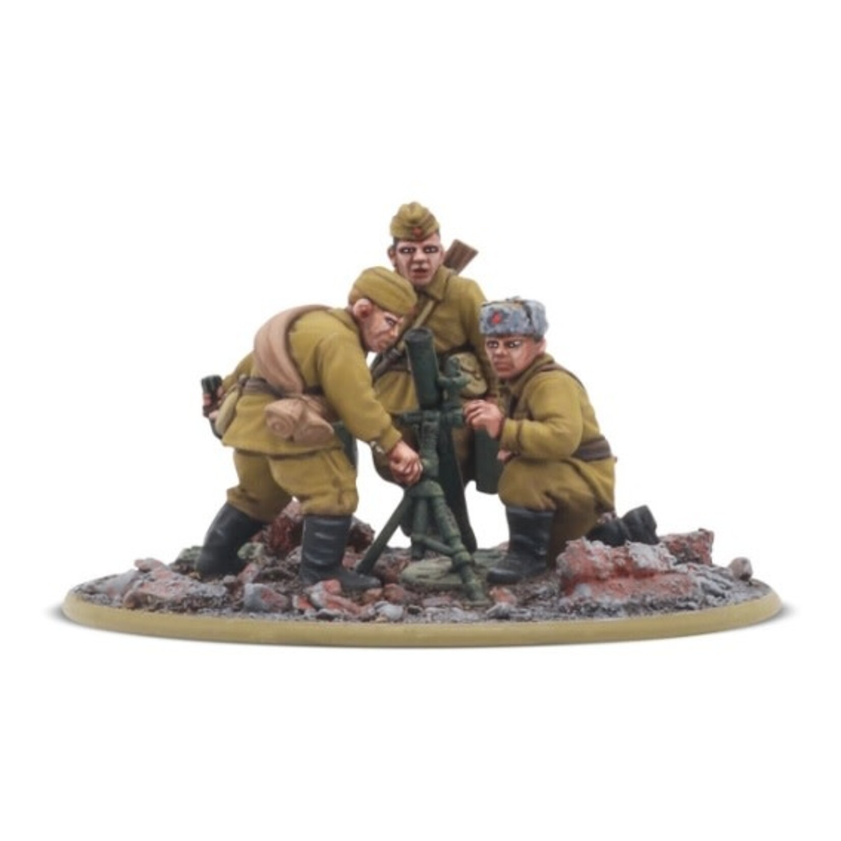 Warlord Bolt Action: Soviet Army - Medium Mortar Team