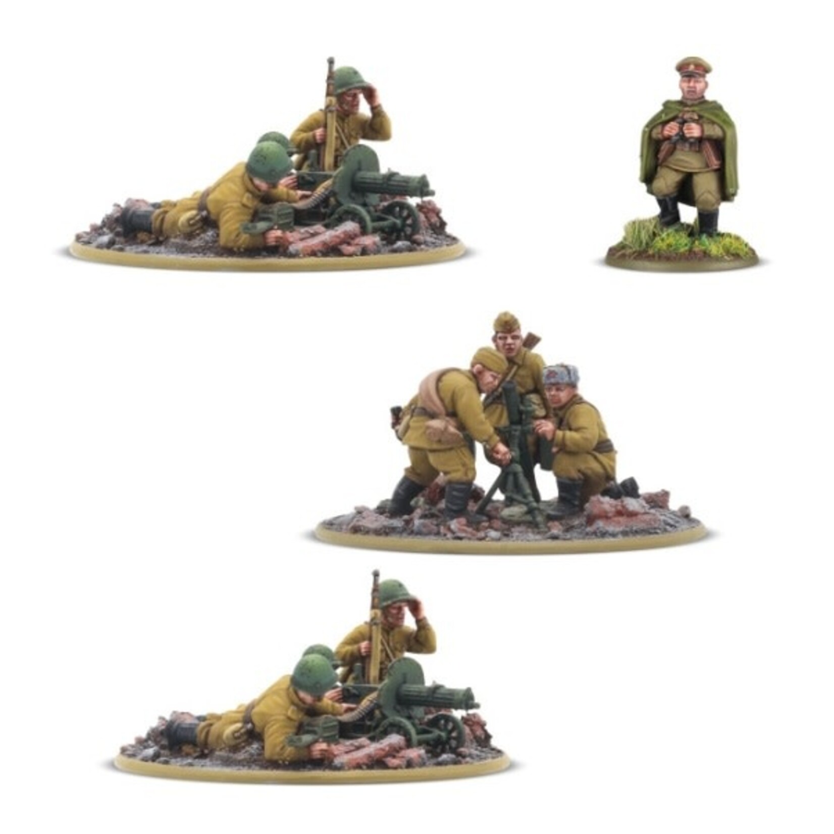 Warlord Bolt Action: Soviet Army - Heavy Wapons Platoon