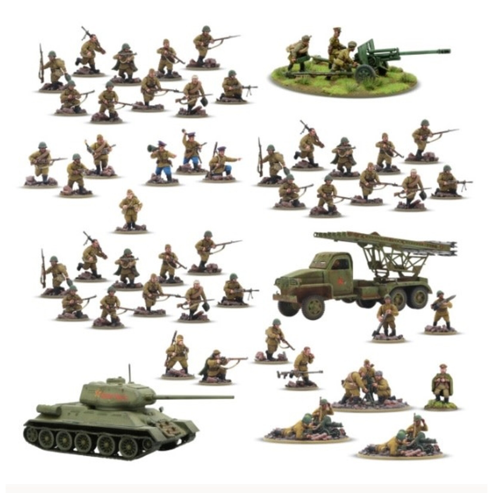 Warlord Bolt Action: Forward to Berlin! - Soviet Army 1943-45 Starter Army