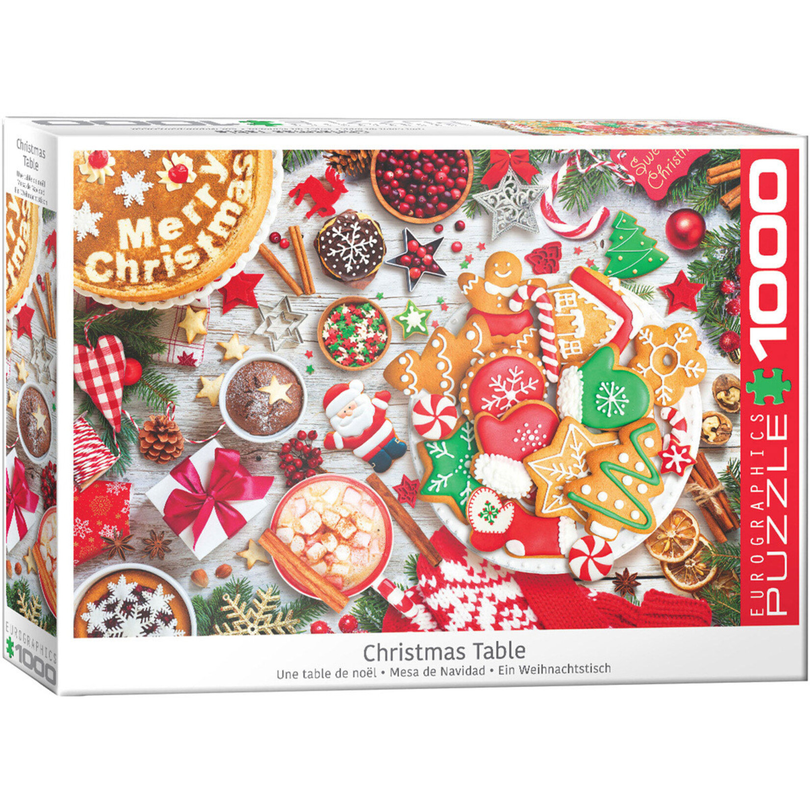EuroGraphics Christmas Table 1000pc