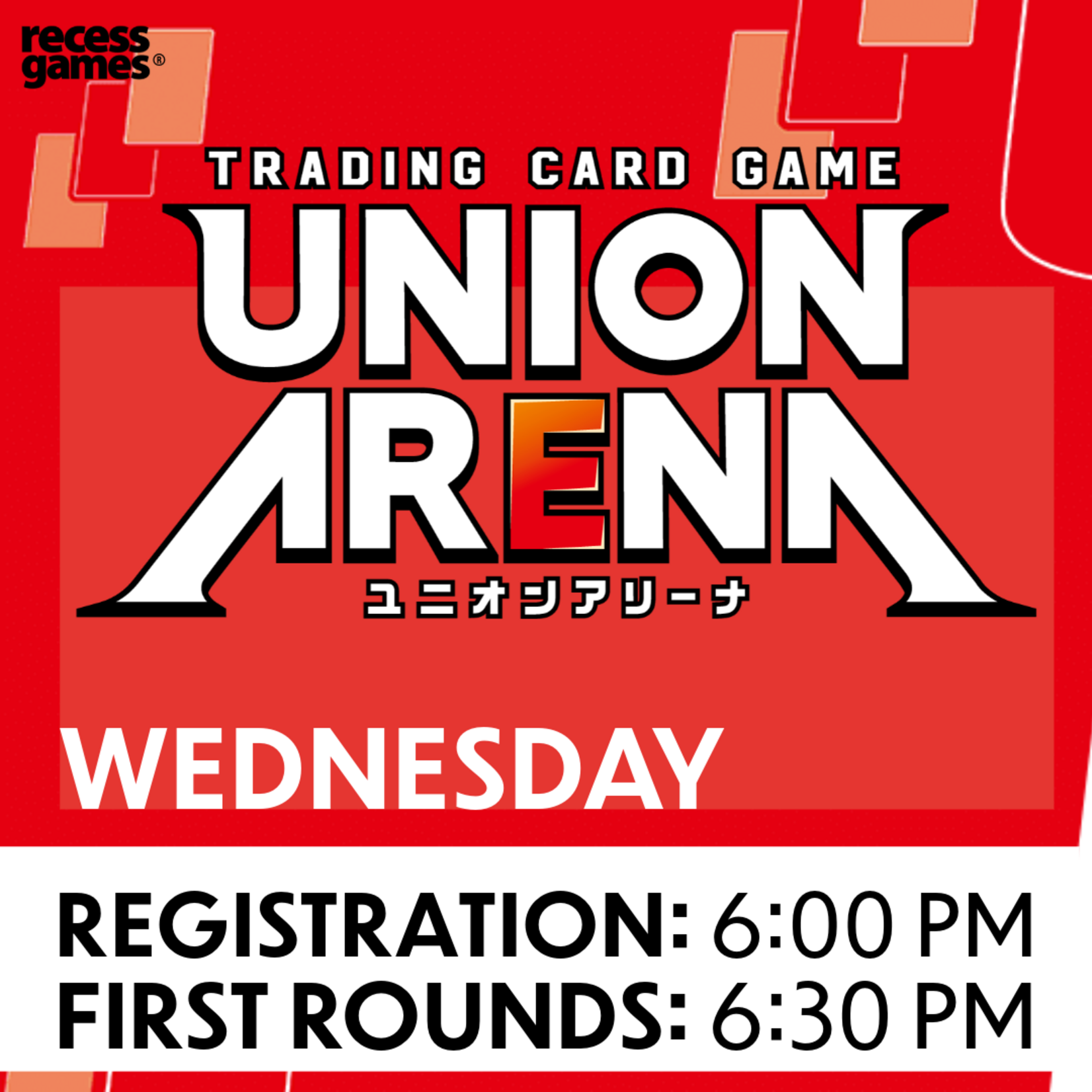 BANDAI CO Union Arena Weekly Tournament
